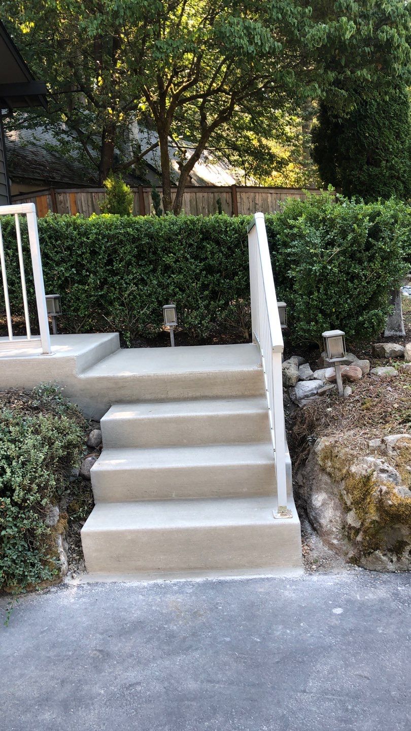 Patricia | Stairway Renovation, Concrete Project by Jireh Asphalt & Concrete Inc 