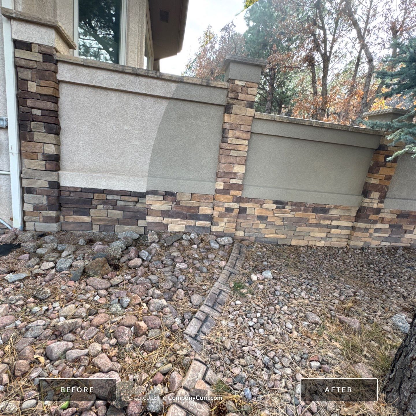 Elastomeric Stucco Coating Project in The Broadmoor Bluffs by Carroll Painting LLC