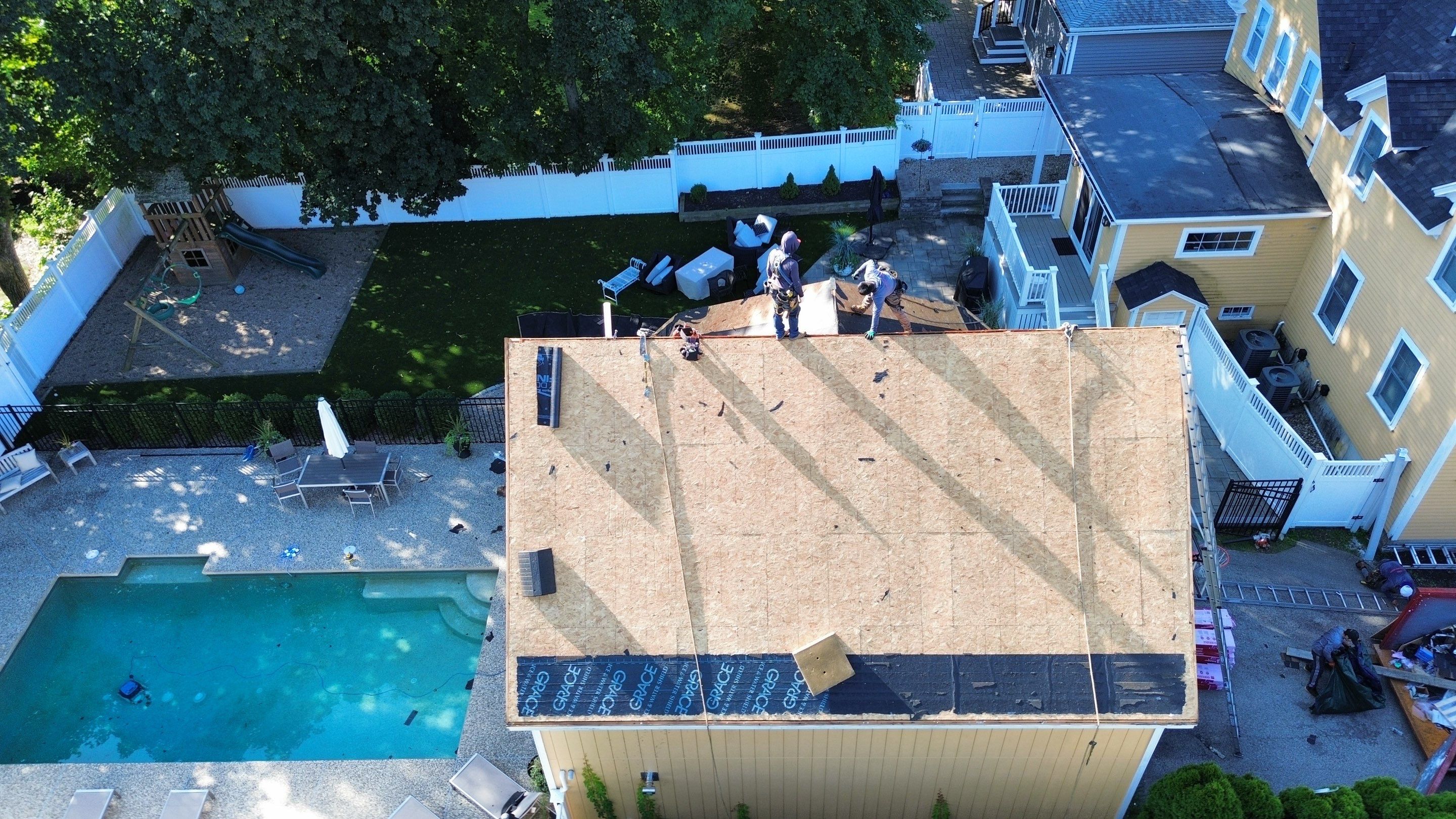 Roof & EPDM Flat Roof Installation – Andover, MA by Mighty Dog Roofing of Greater Middlesex County