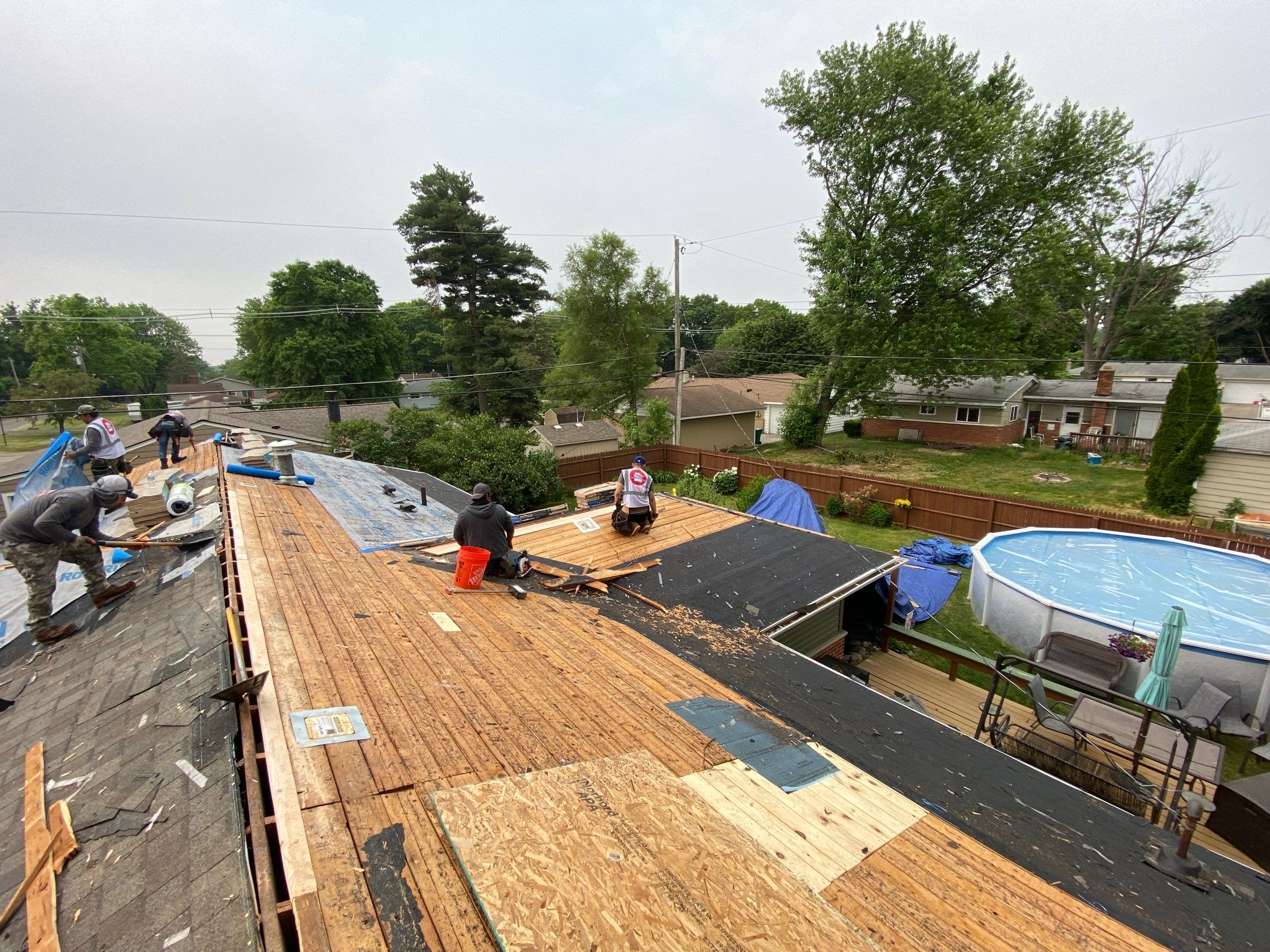 Roof Replacement using CertainTeed Landmark by 180 Contractors