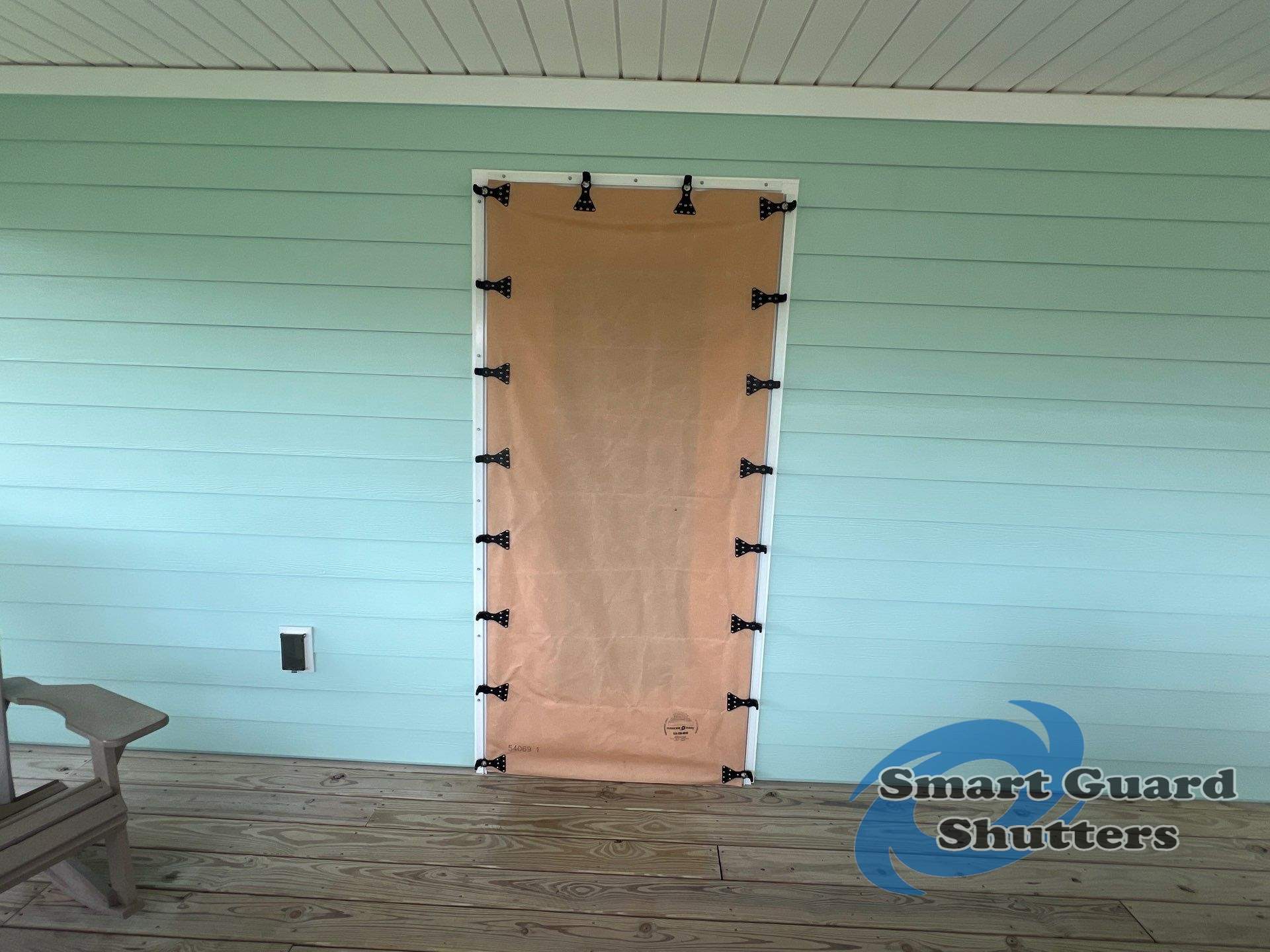 Astro Guard Hurricane Fabric - Tan by Smart Guard Shutters