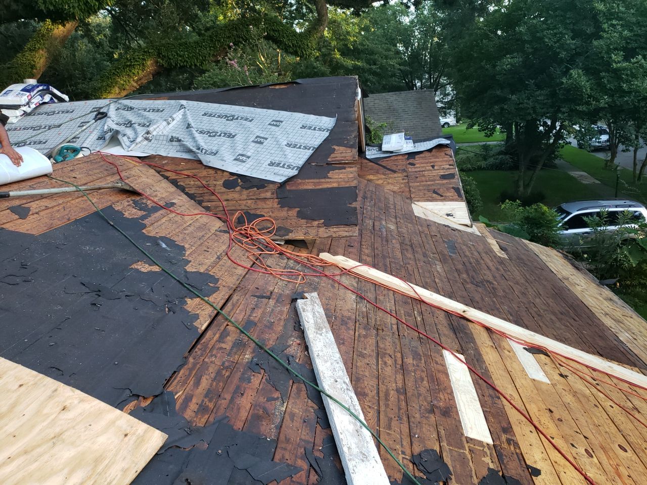 Residential Roofing Repair using Roof Replacement by American Roofing & Construction LLC