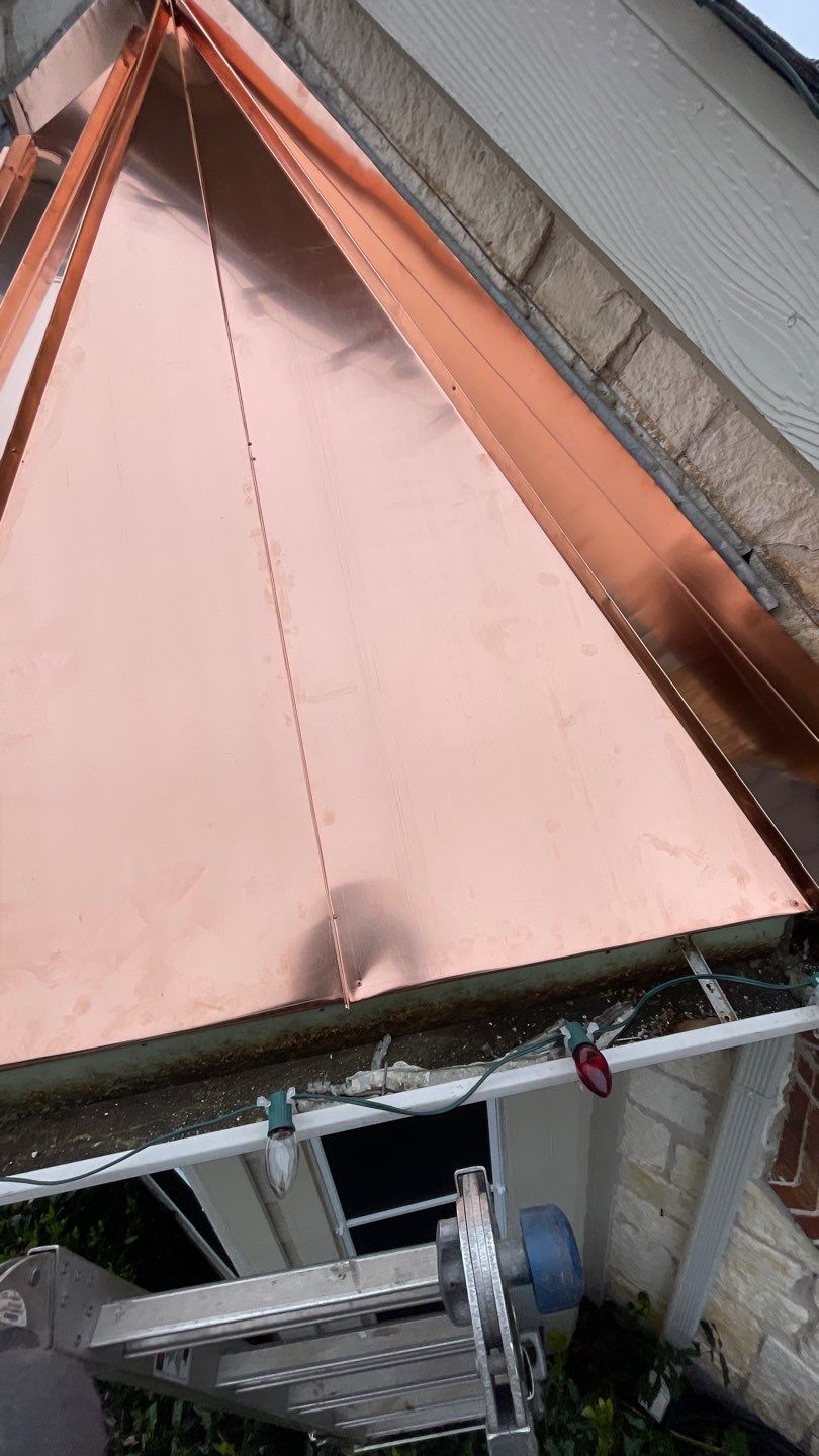 Copper Bay window by Springtree Restoration 