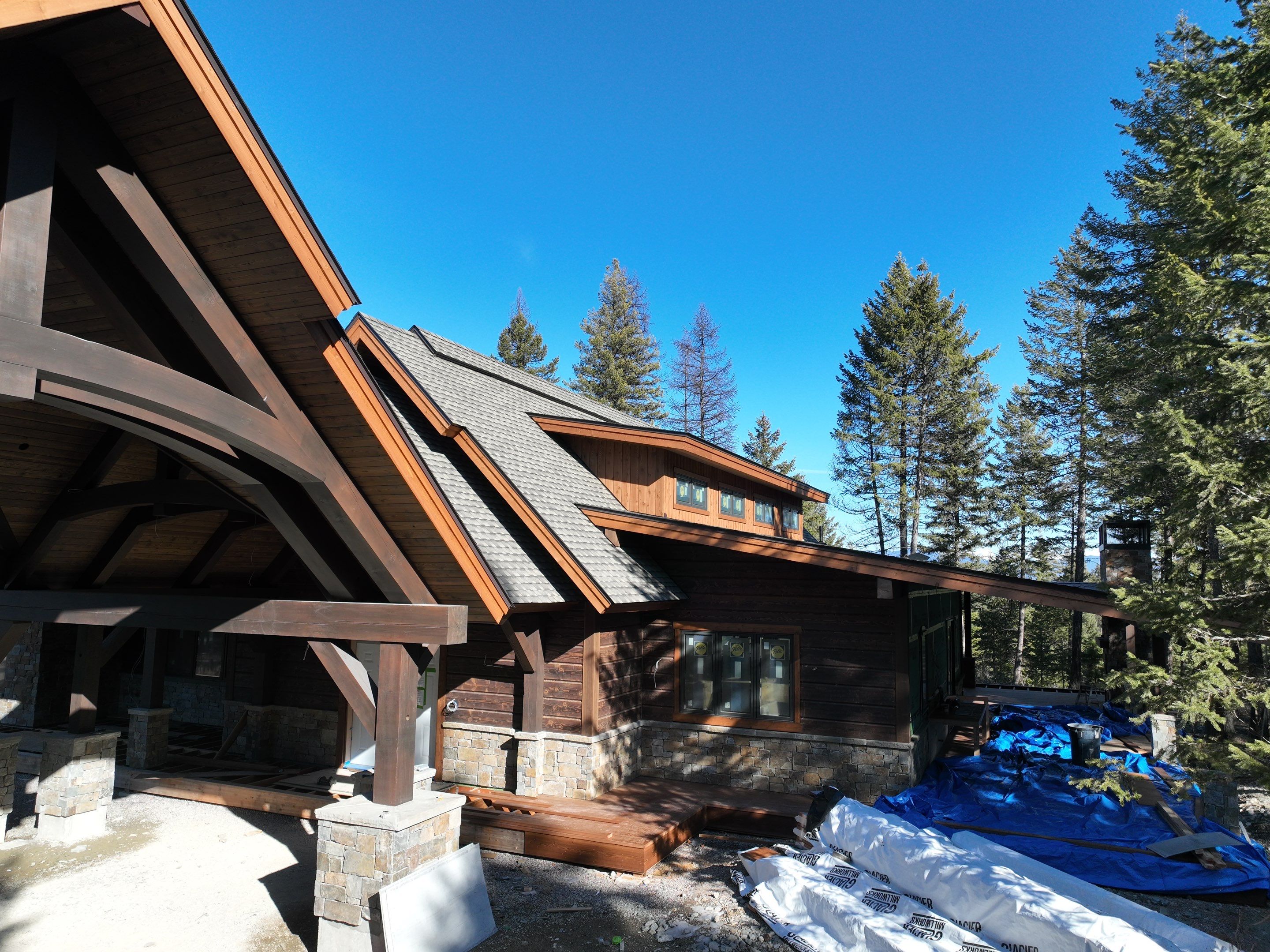 UHDZ Whitefish Hills - Weathered Wood by Montana Roofing Solutions