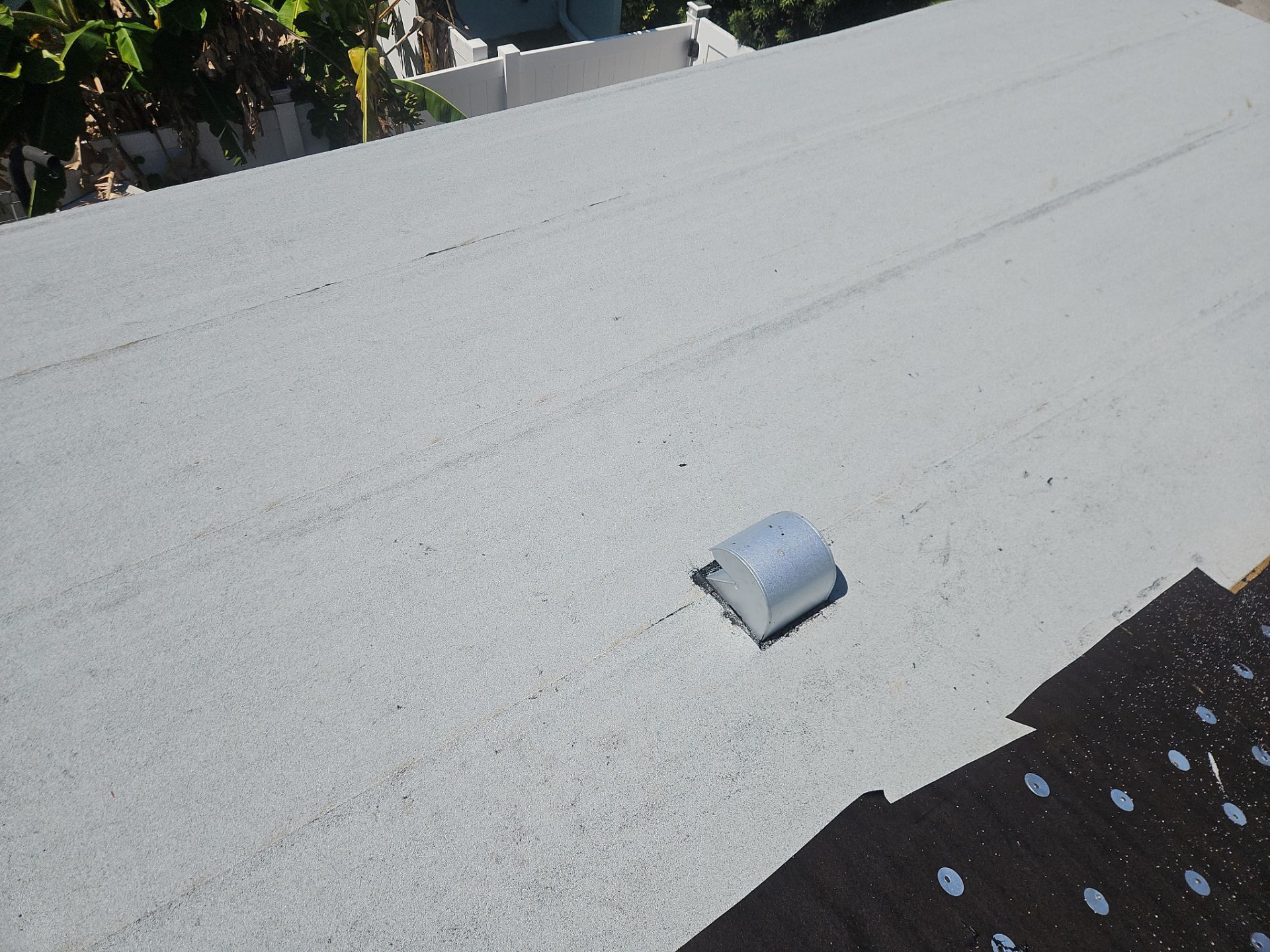 Residential Roofing Installation using 1" Nail strip metal roof by BLUES BROTHERS ROOFING