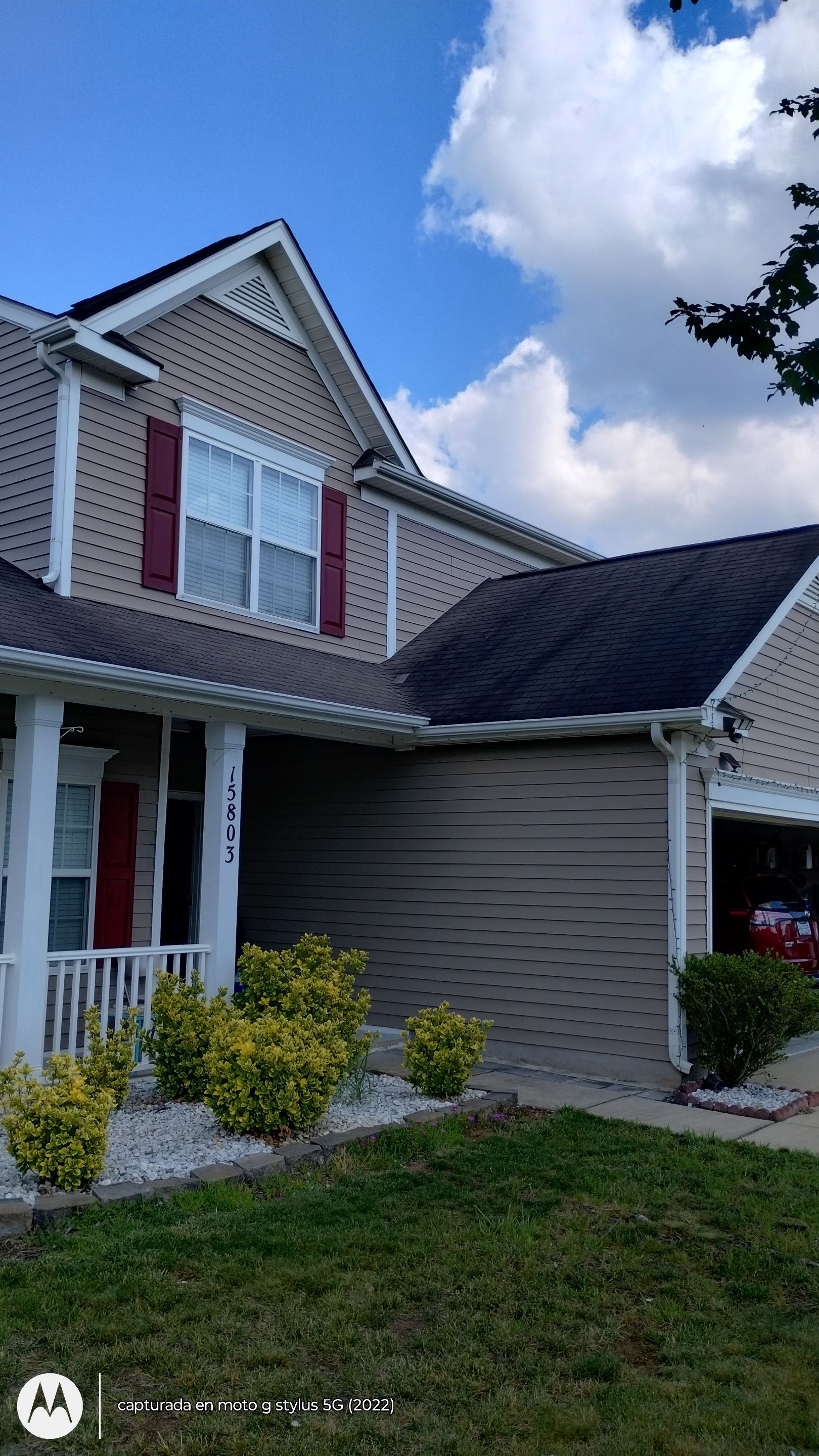 Roof replacement and interior repair by hail damage by Just Brilliant Restoration JBR