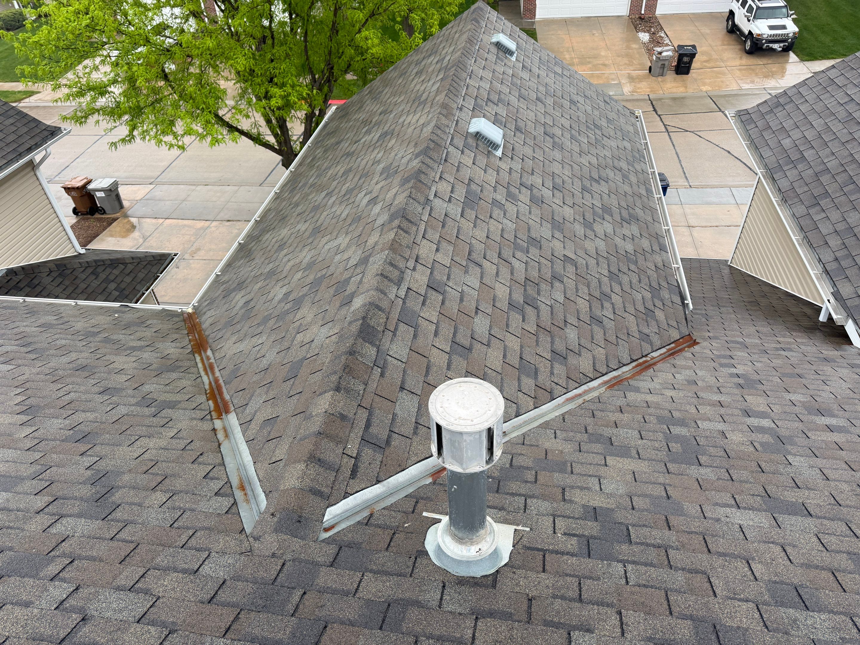 Residential Architectural Shingle Roof Replacement and Gutter Upgrade in Lincoln by Star Home