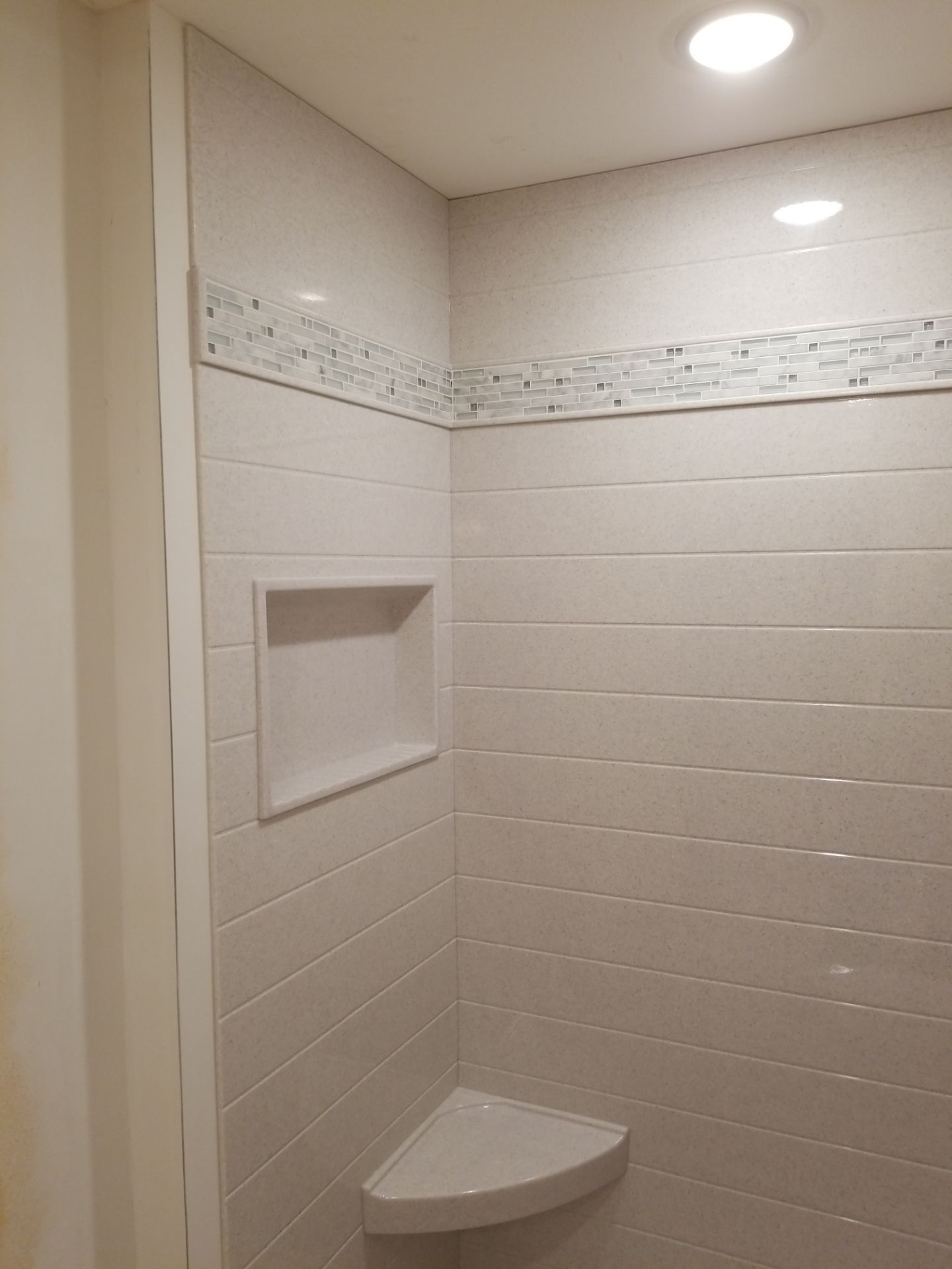 Diane's Basement Bath Remodel by Kitchen Works LLC