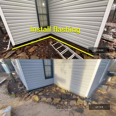 Residential Siding Repair in Bankston (Vinyl)