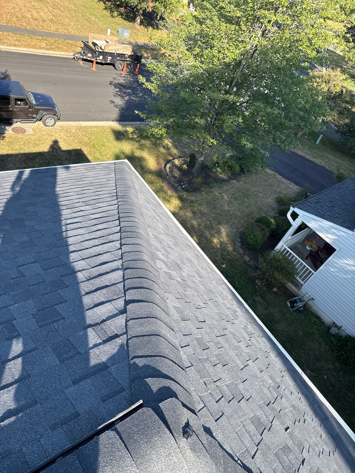 Gainesville: Residential Roof Replacement with CertainTeed Landmark in Moire Black  by RM Banning, Inc.