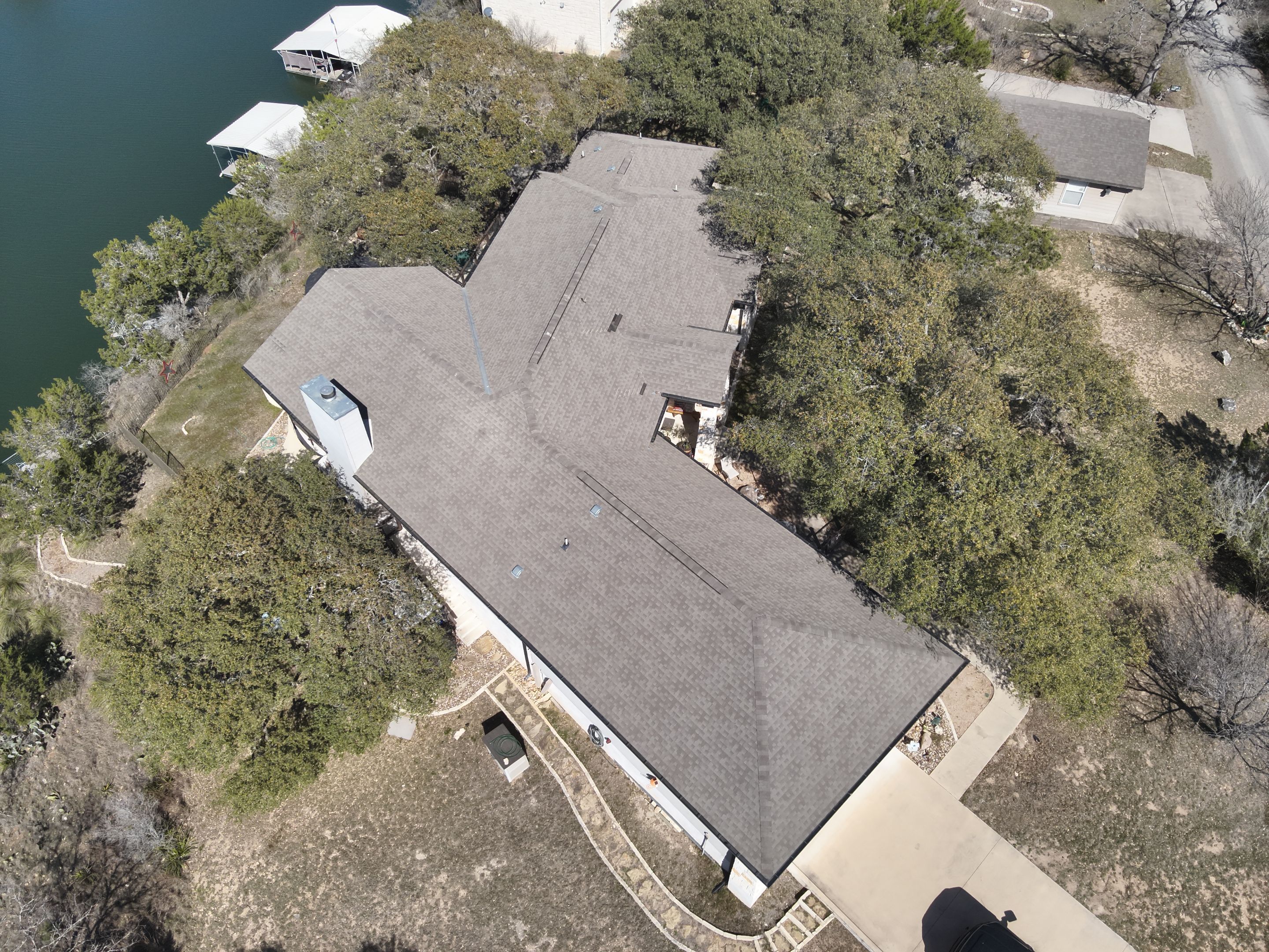 Wind Damage Restored & Upgraded with Solar Innovation by Action Exteriors Austin