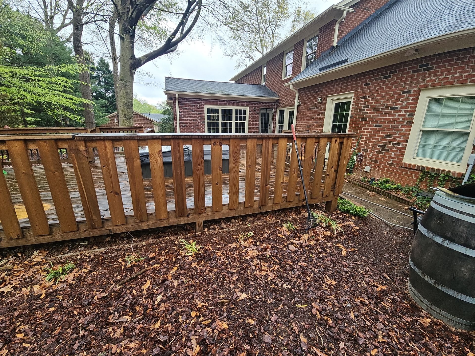 Weathered Deck using AcryFin by DuraSeal