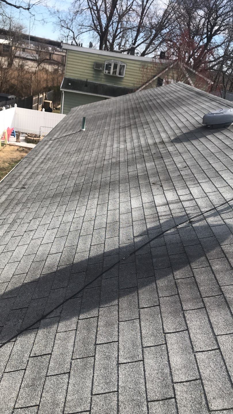 Residential Roofing Installation using Owens Corning Duration Slatestone Gray by A Plus Exterior