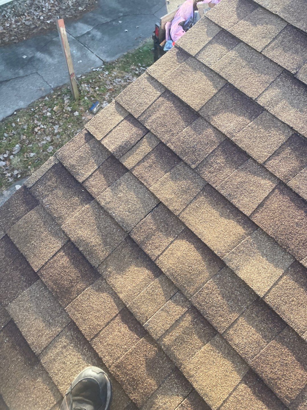Residential Roofing Installation using Owens Corning Oakridge, Desert Tan by Absolute Roofing and Construction