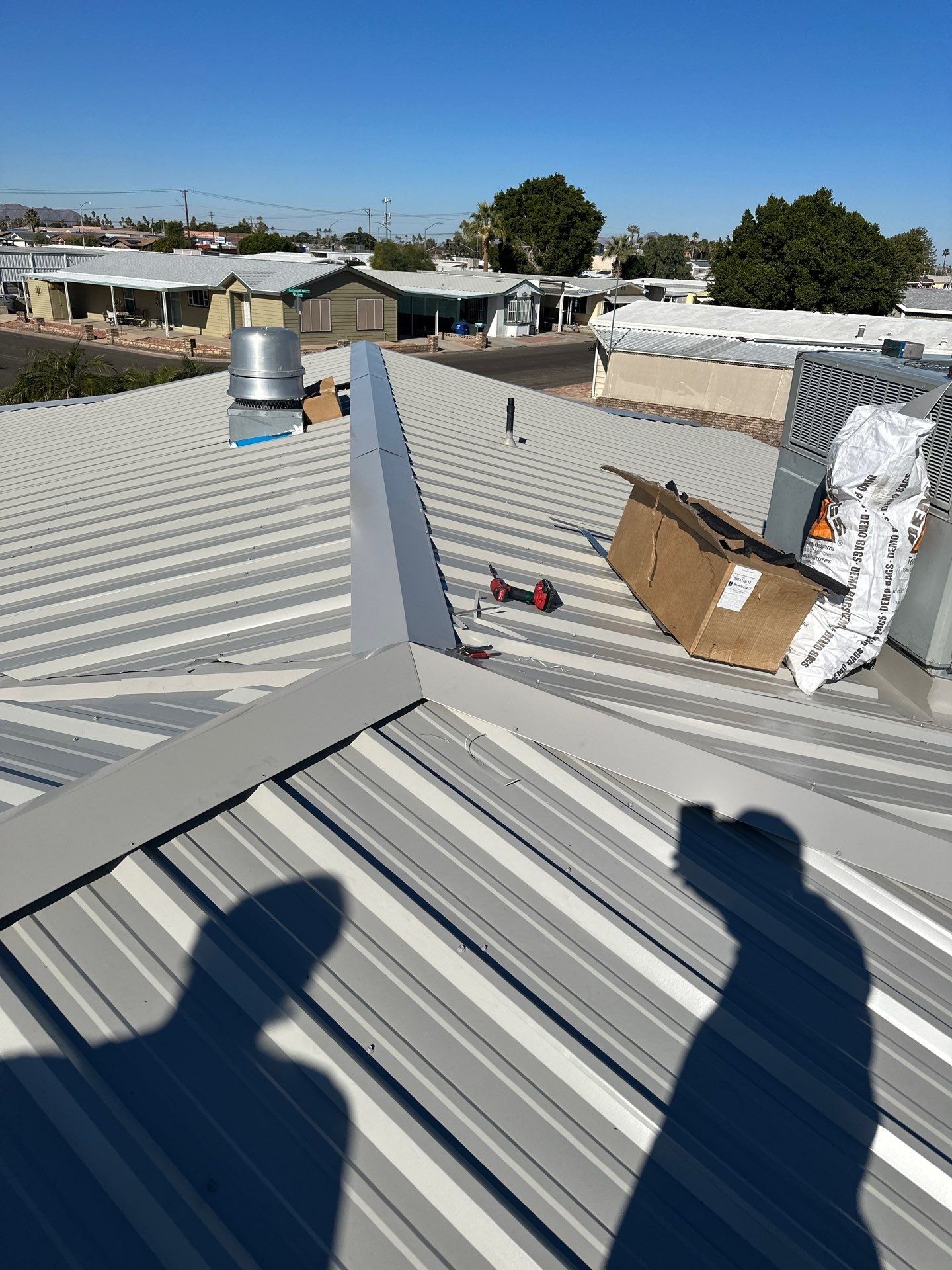 Galvalume Exposed Fastener by Reimagine Roofing