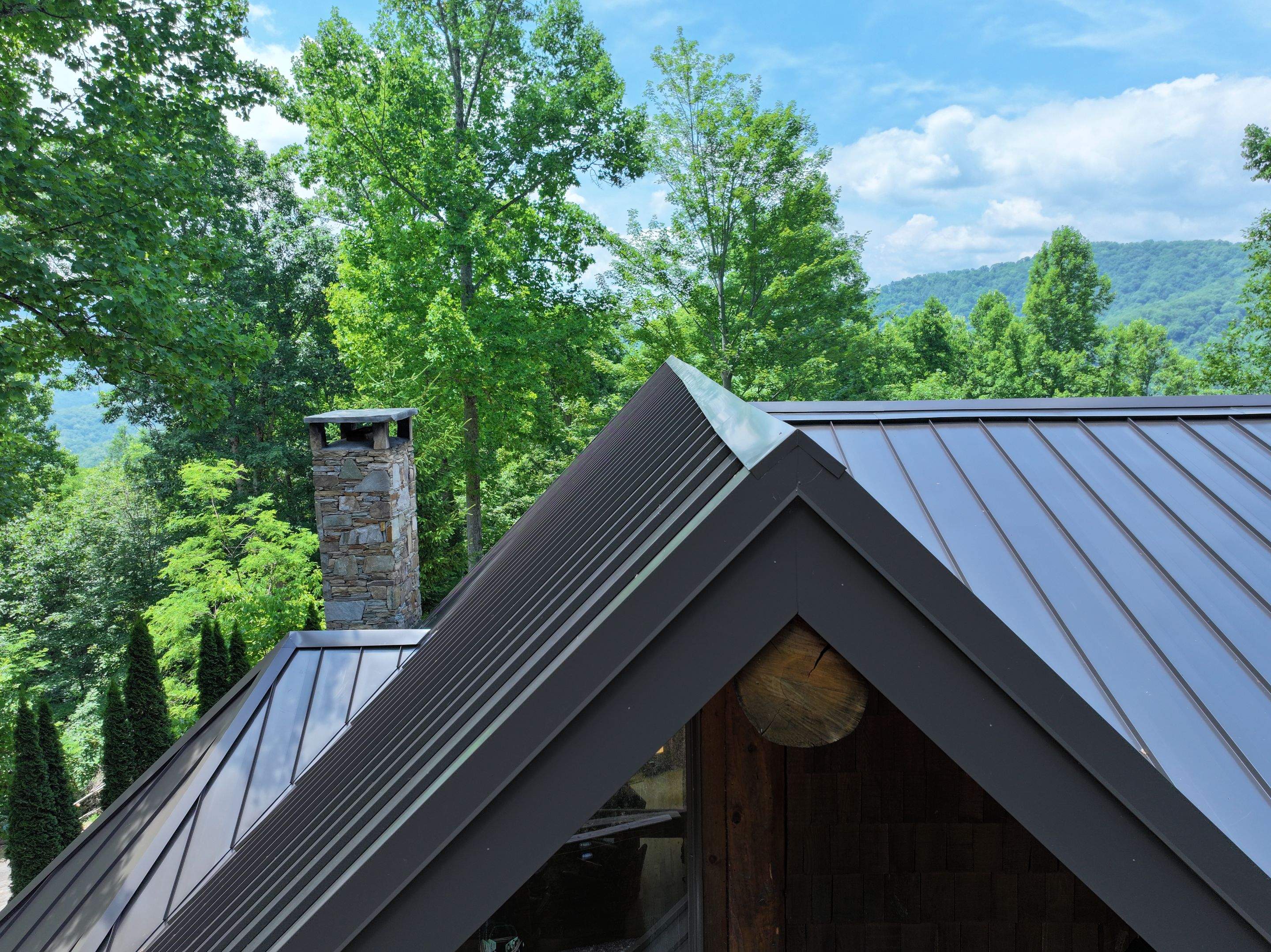 Burnished Slate Standing Seam by Omnia Roofing