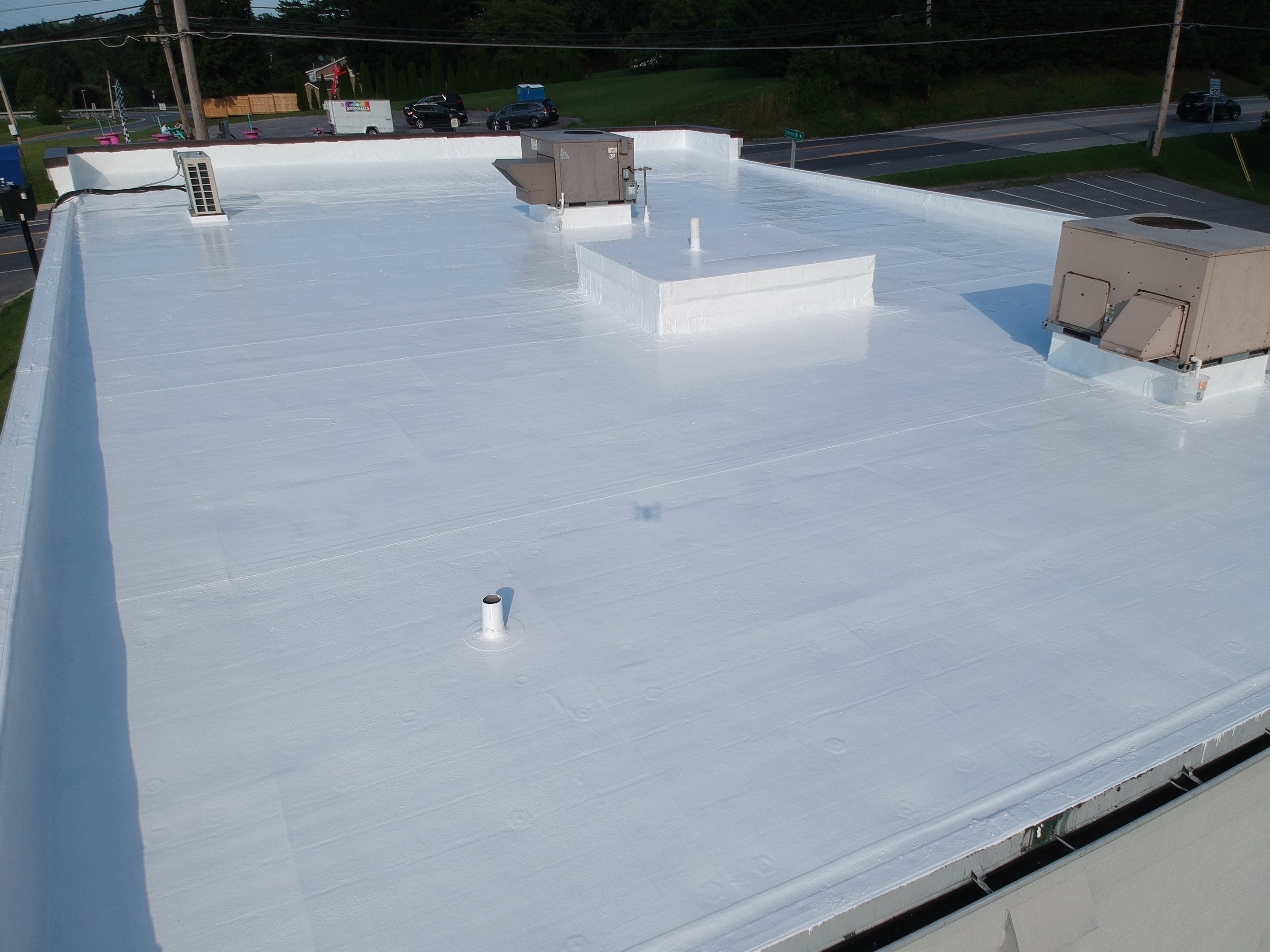 Silicone Roof Coating in Manchester, MD • Premier Dental by Seipp Roofing, LLC