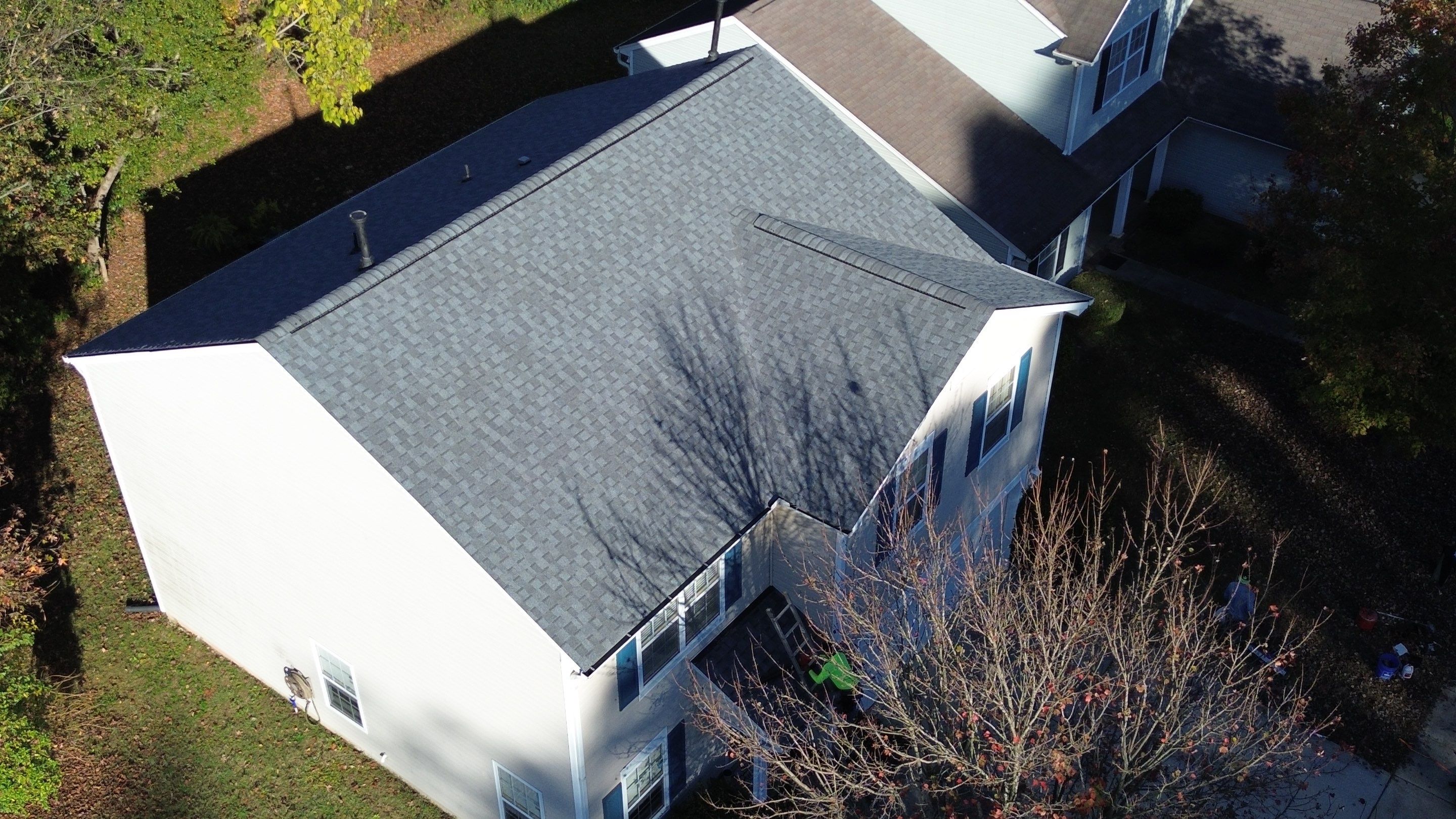 Roof replacement by hail damage by Just Brilliant Restoration JBR