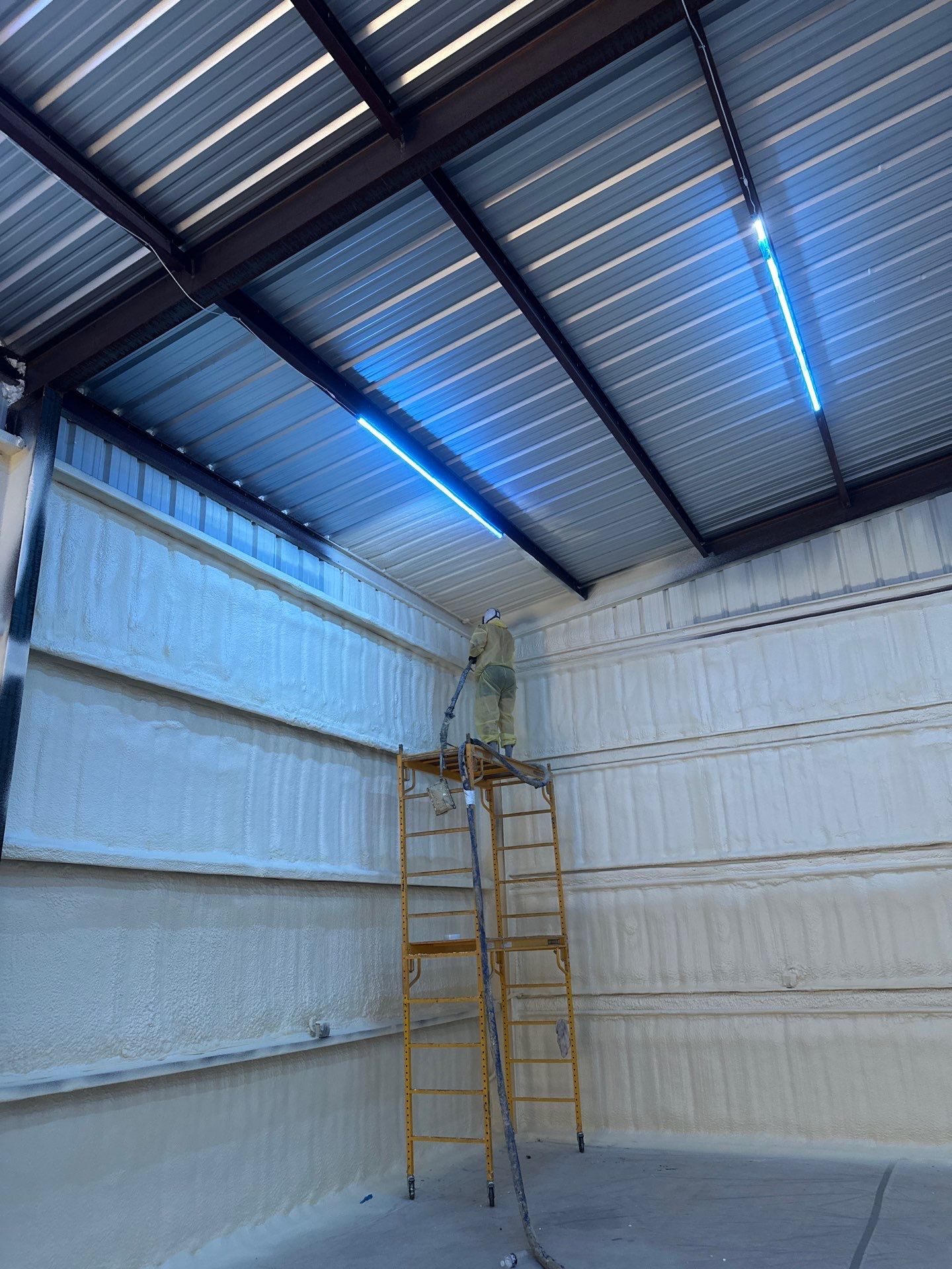 2" close cell metal shop by Apex Insulation Solutions