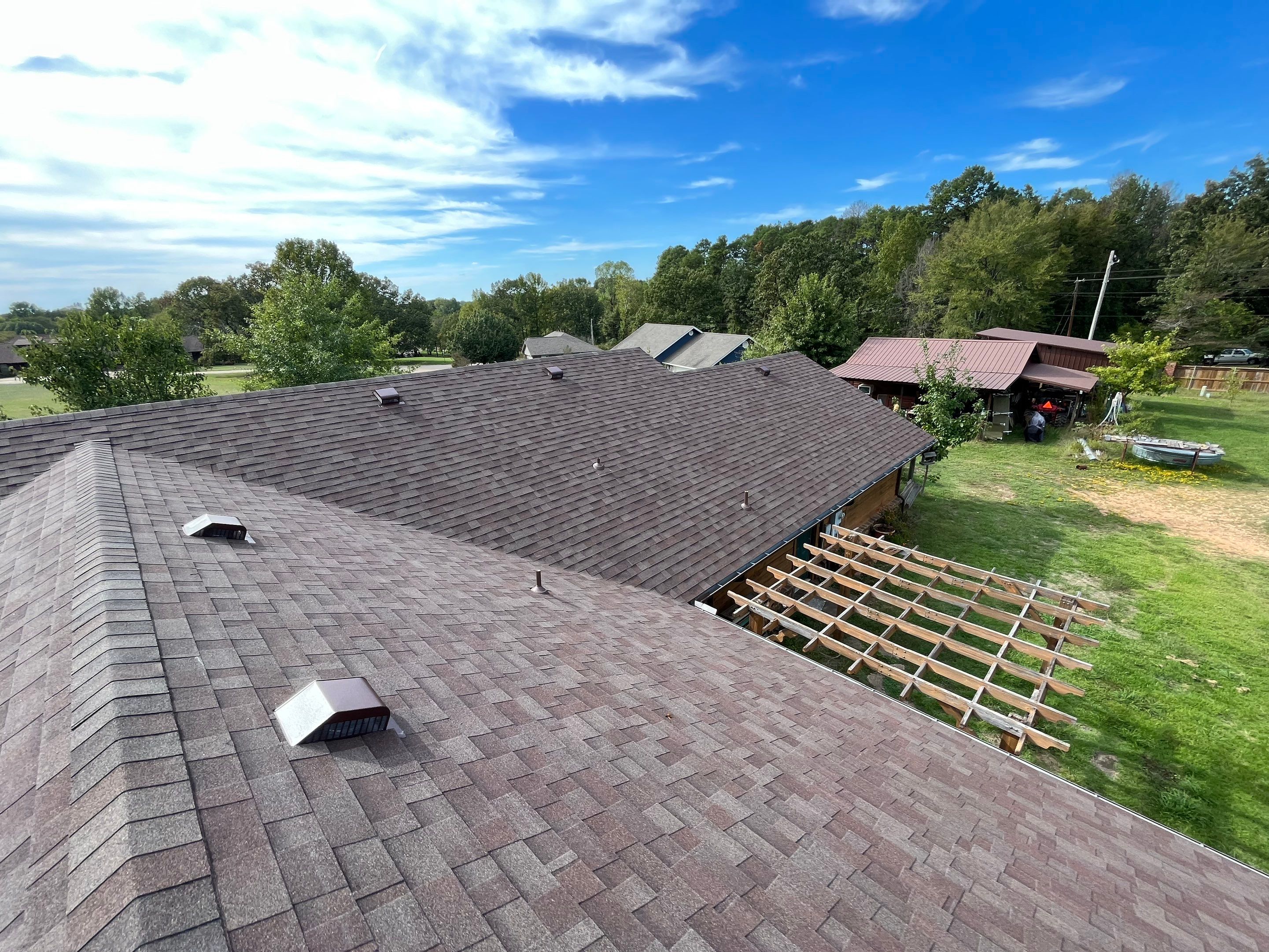 Residential Shingle Reroof: 45 year Impact Rated Architectural Shingle by Hostetler Roofing