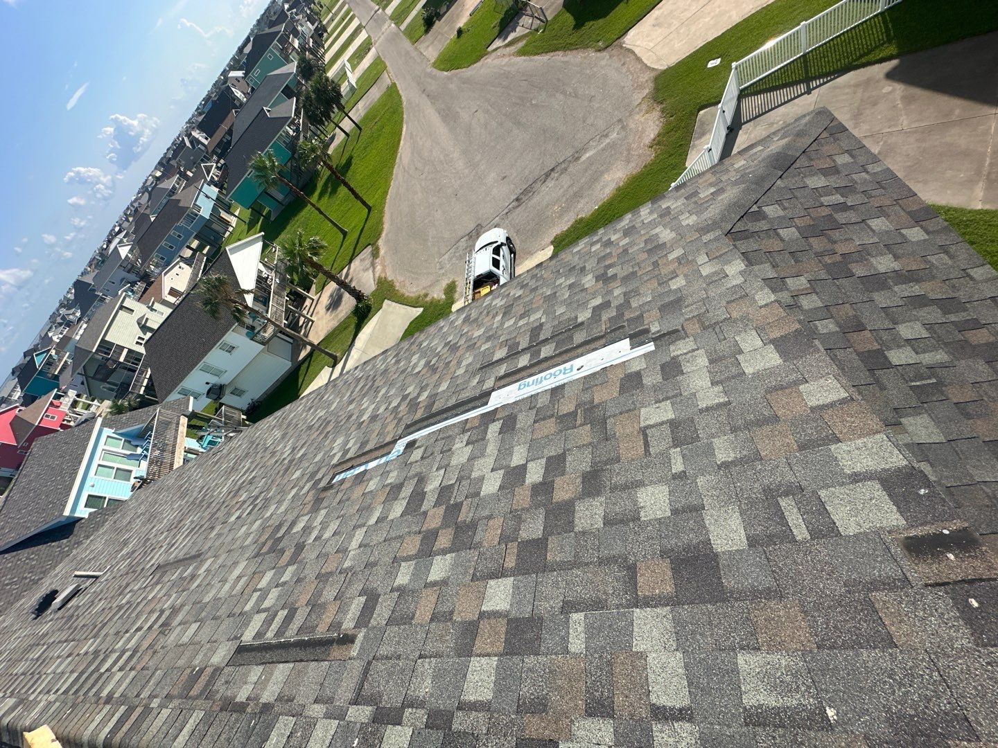 Hail Damage using Owen's Corning Duration (Lifetime) Shingles by Roof Repair Company