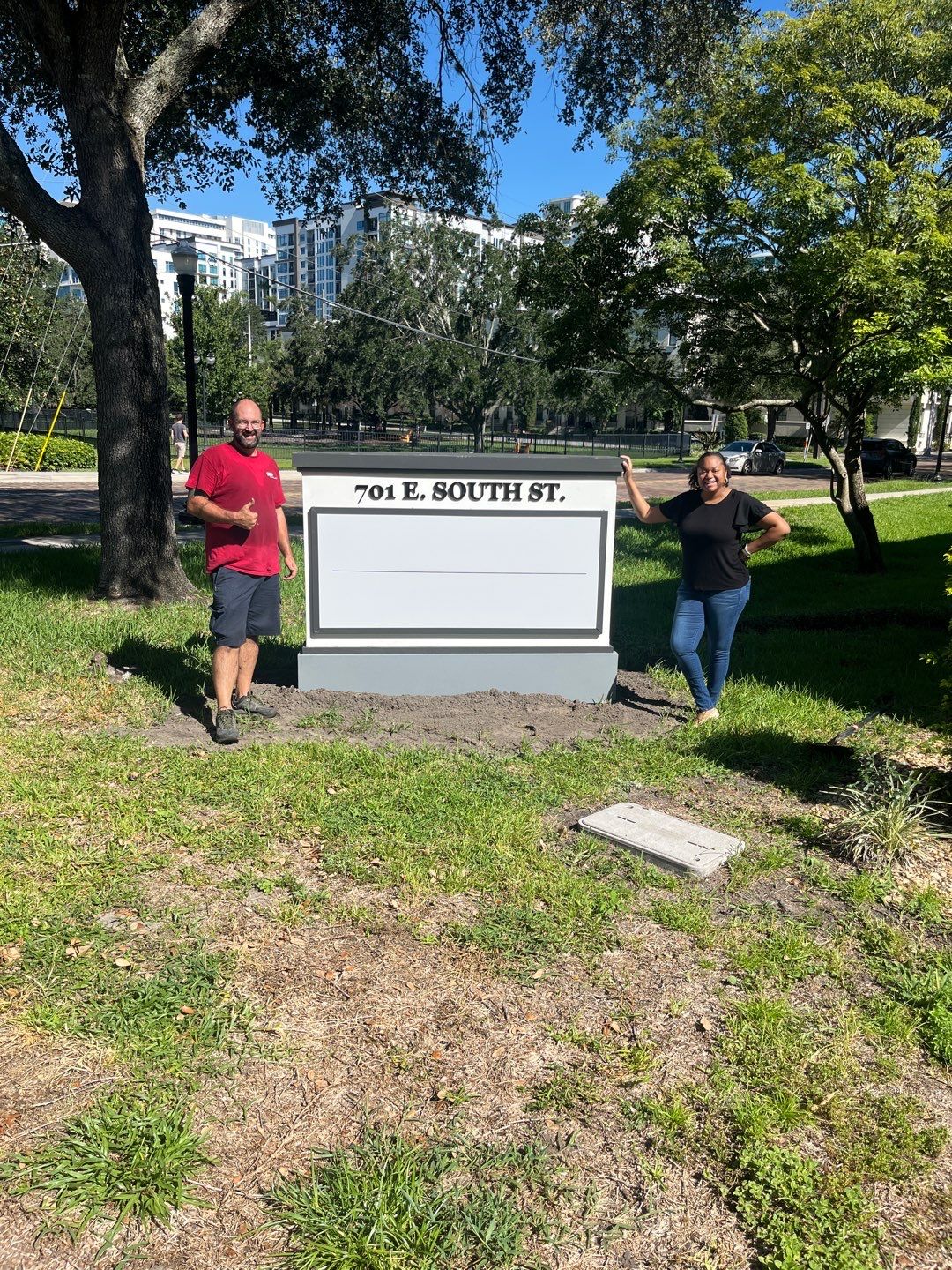 Monument Sign for BBCFC by SignCrafters