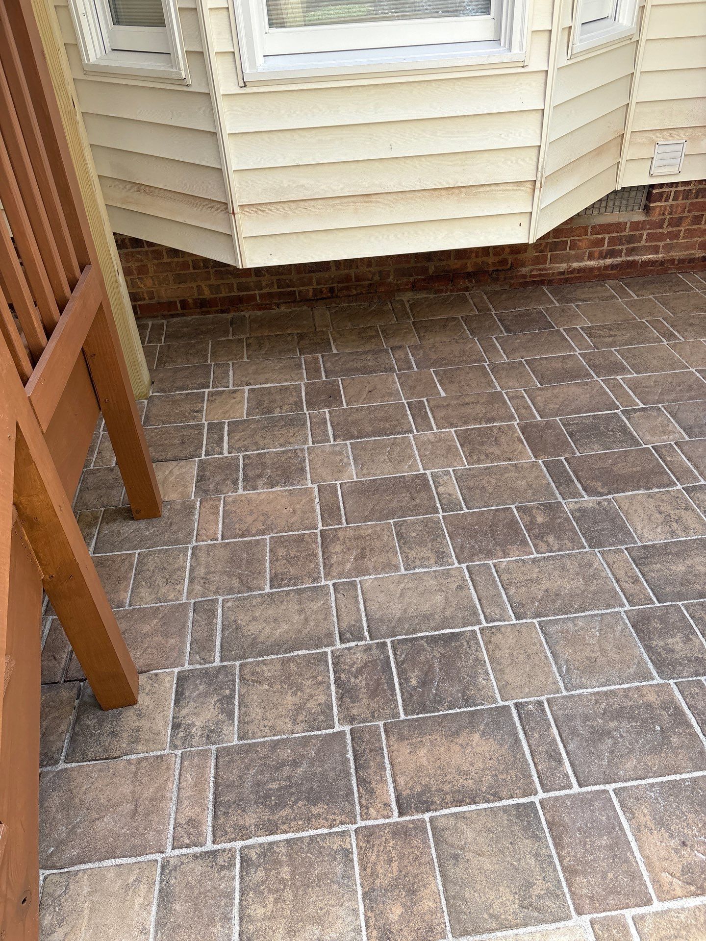 Pavers using TopSeal by DuraSeal