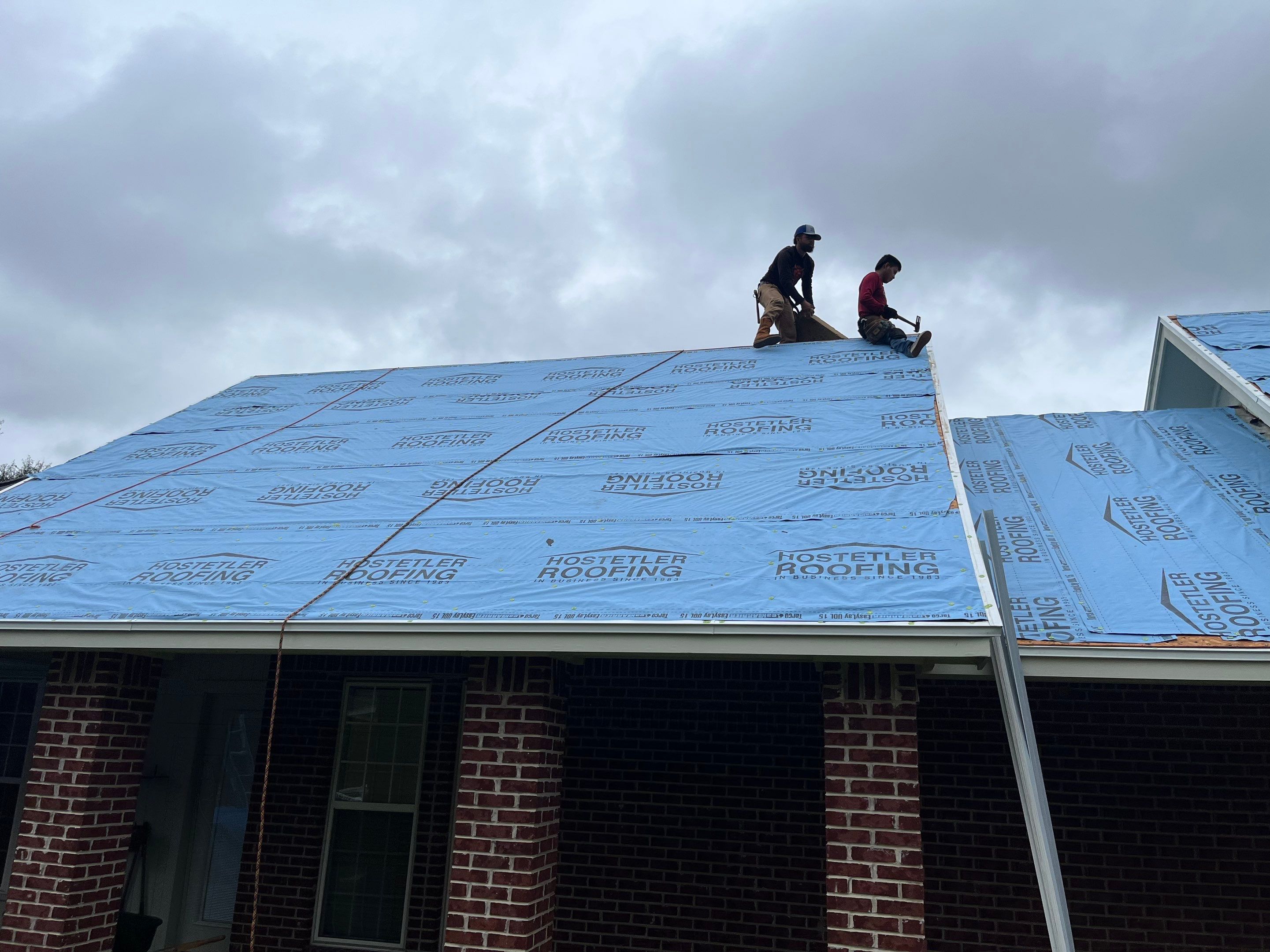 Residential Roofing Repair using Malarkey Vista by Hostetler Roofing