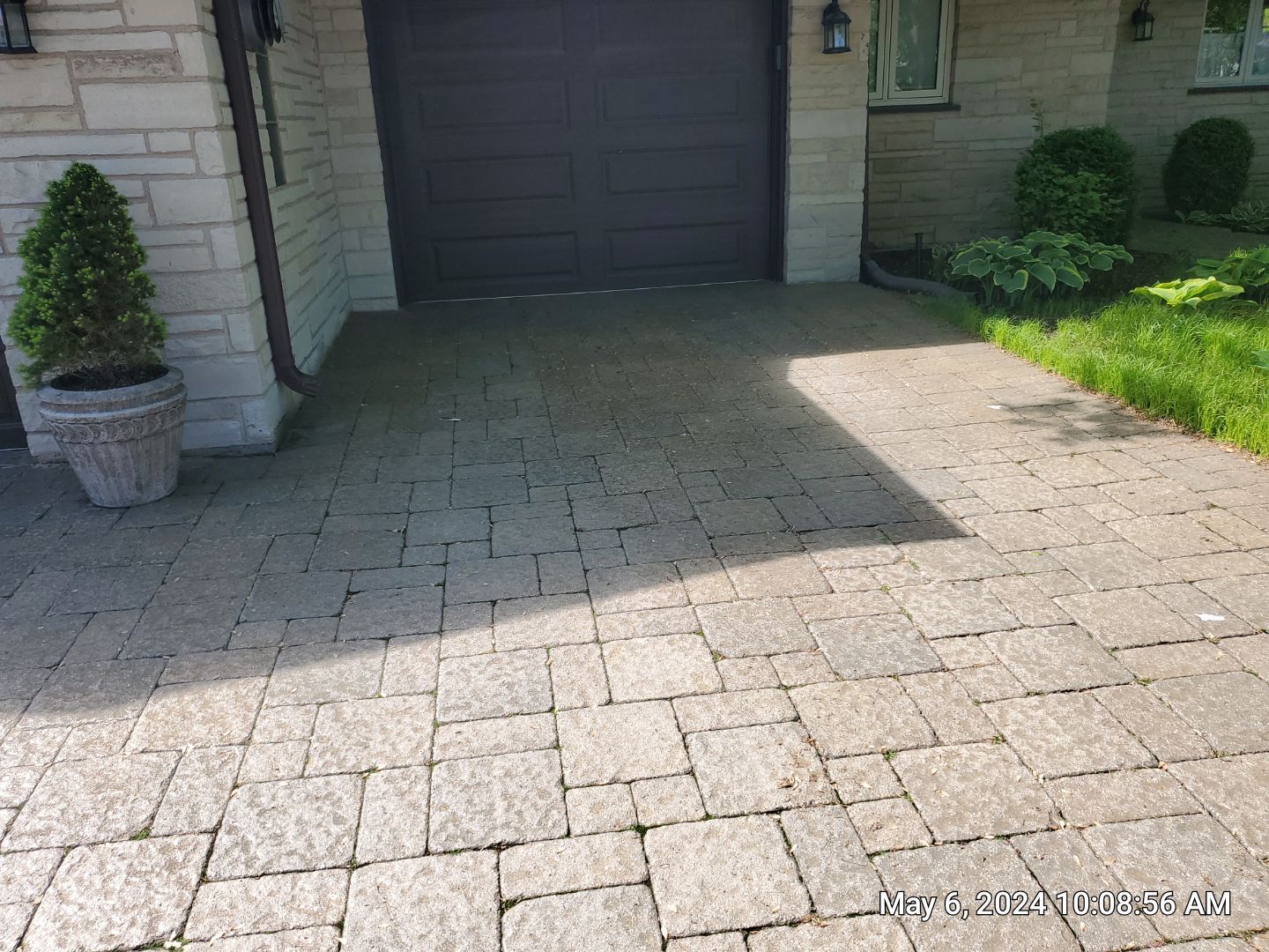 Brick paver clean, sand and seal.  using Surebond SB-1300 by Northern Power Washing LLC.