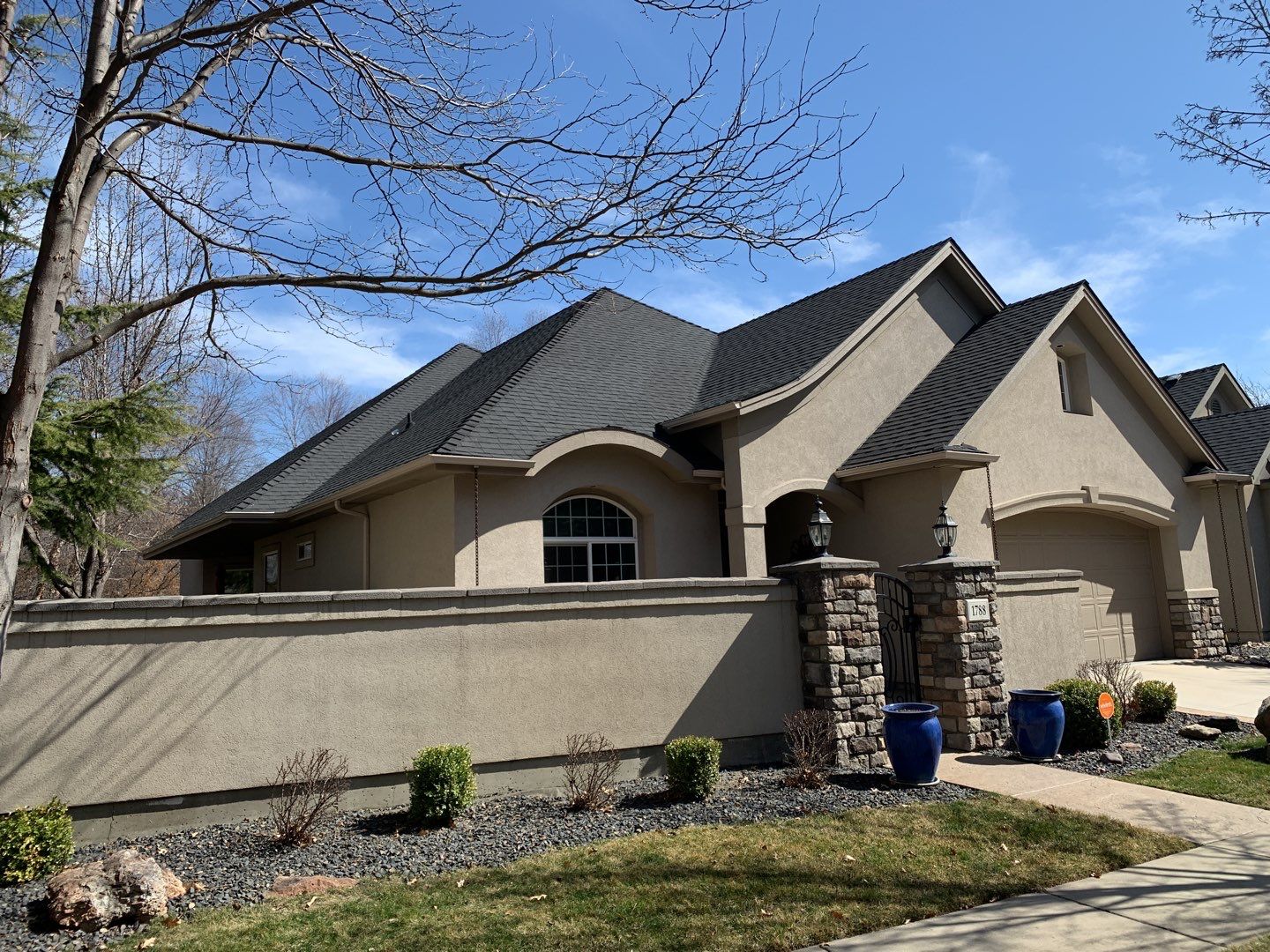 9/12 Pitch on Eagle Idaho Residential Roofing Installation using Owens Corning by ID Roofing LLC