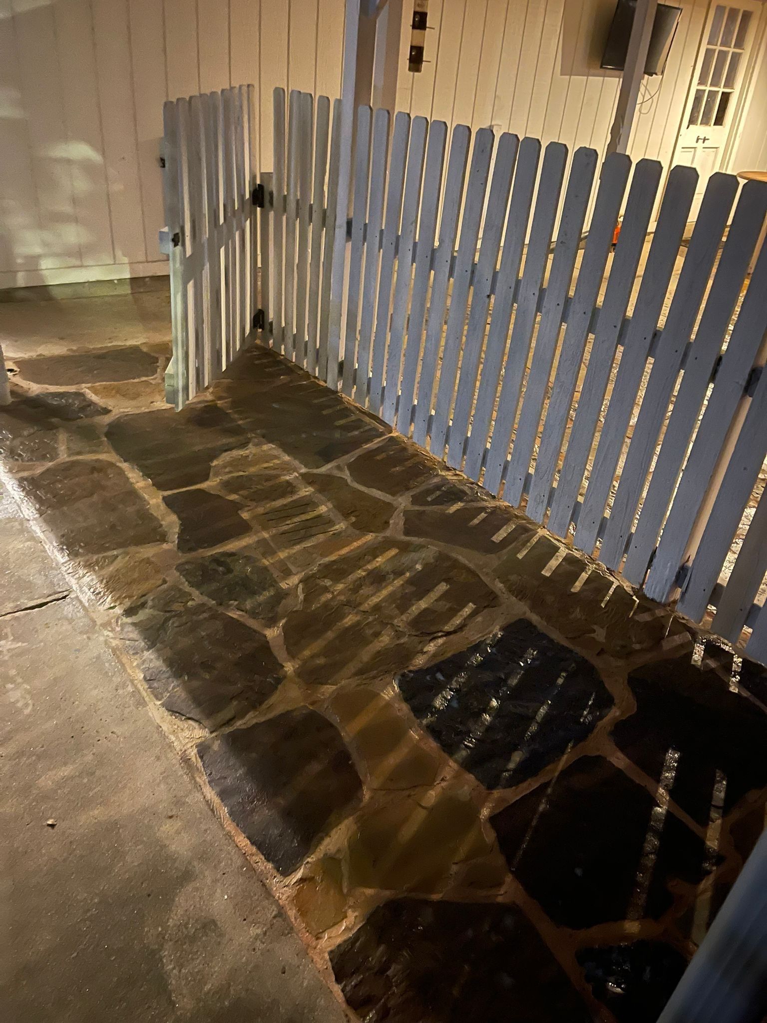 🌿 Rodney – Full Gutters, Drainage System, Flagstone Patio & Pergola  Alejandro and the Texas Urban Elements Team recently completed a multi-solution project for Rodney’s home, blending function with design.  ✅ Seamless Gutters We installed a complete 6” seamless gutter system around the home to properly redirect rainwater away from the foundation, protecting siding, paint, and landscaping while boosting curb appeal.  ✅ Drainage System A new PVC storm drainage system was integrated into the gutters and extended to carry roof runoff away from the house. This ensures water won’t pool near the foundation or the new patio area.  ✅ Flagstone Patio Ground We prepped, leveled, and installed a custom flagstone patio for Rodney—delivering both beauty and durability, creating a natural, timeless look that ties perfectly into the yard.  ✅ Pergola Addition To conclude, our framing team constructed a small pergola extension, providing Rodney’s patio with a shaded retreat for family and friends to enjoy.  ✨ Result: A fully protected and enhanced outdoor living space where drainage, stonework, and structure all work together for long-lasting performance and comfort.  📢 At Texas Urban Elements, we specialize in building solutions that protect homes while creating beautiful outdoor environments. by Texas Urban Elements