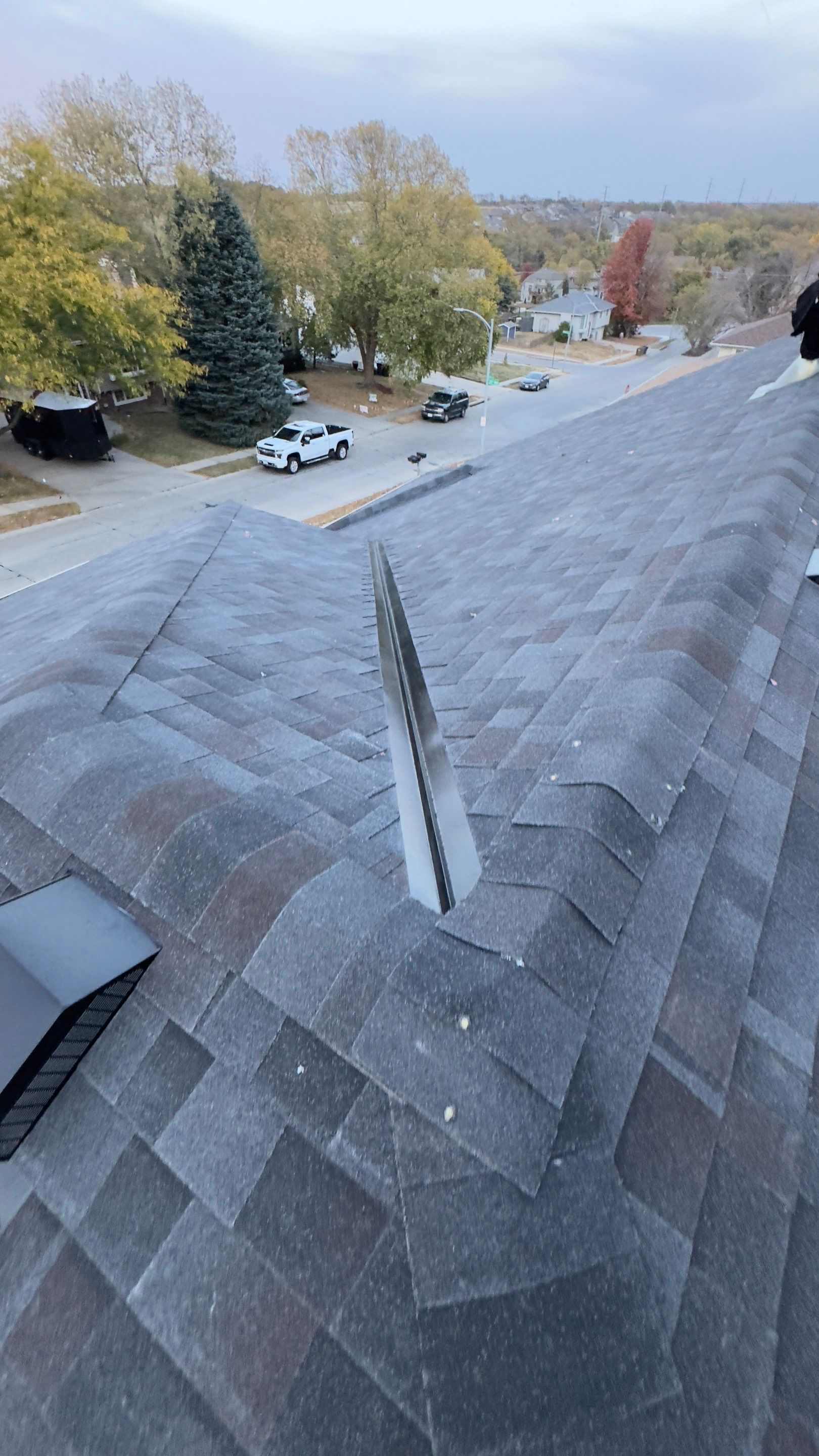 Roof Replacement with New Skylights in Bellevue, NE by Crows Roofing LLC
