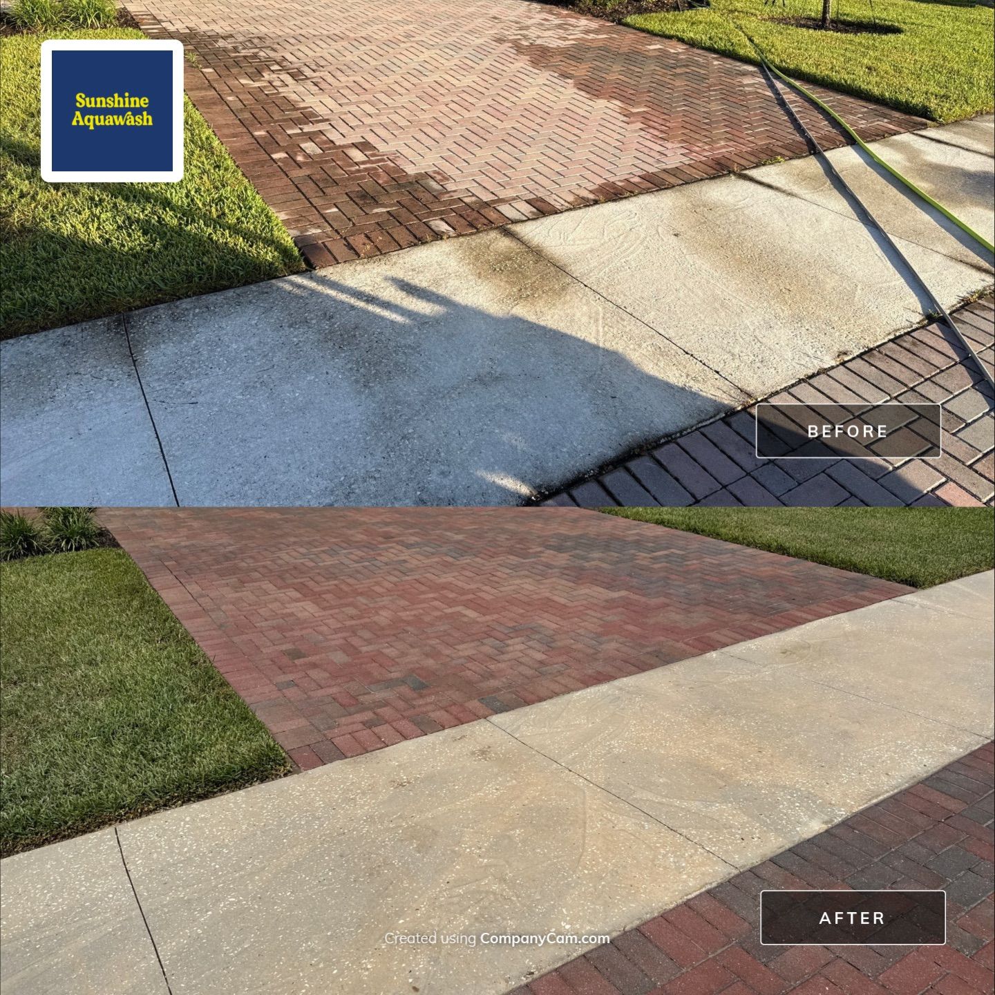 Complete House Wash, Driveway & Lanai Cleaning – Trevesta, Palmetto FL by Sunshine AquaWash