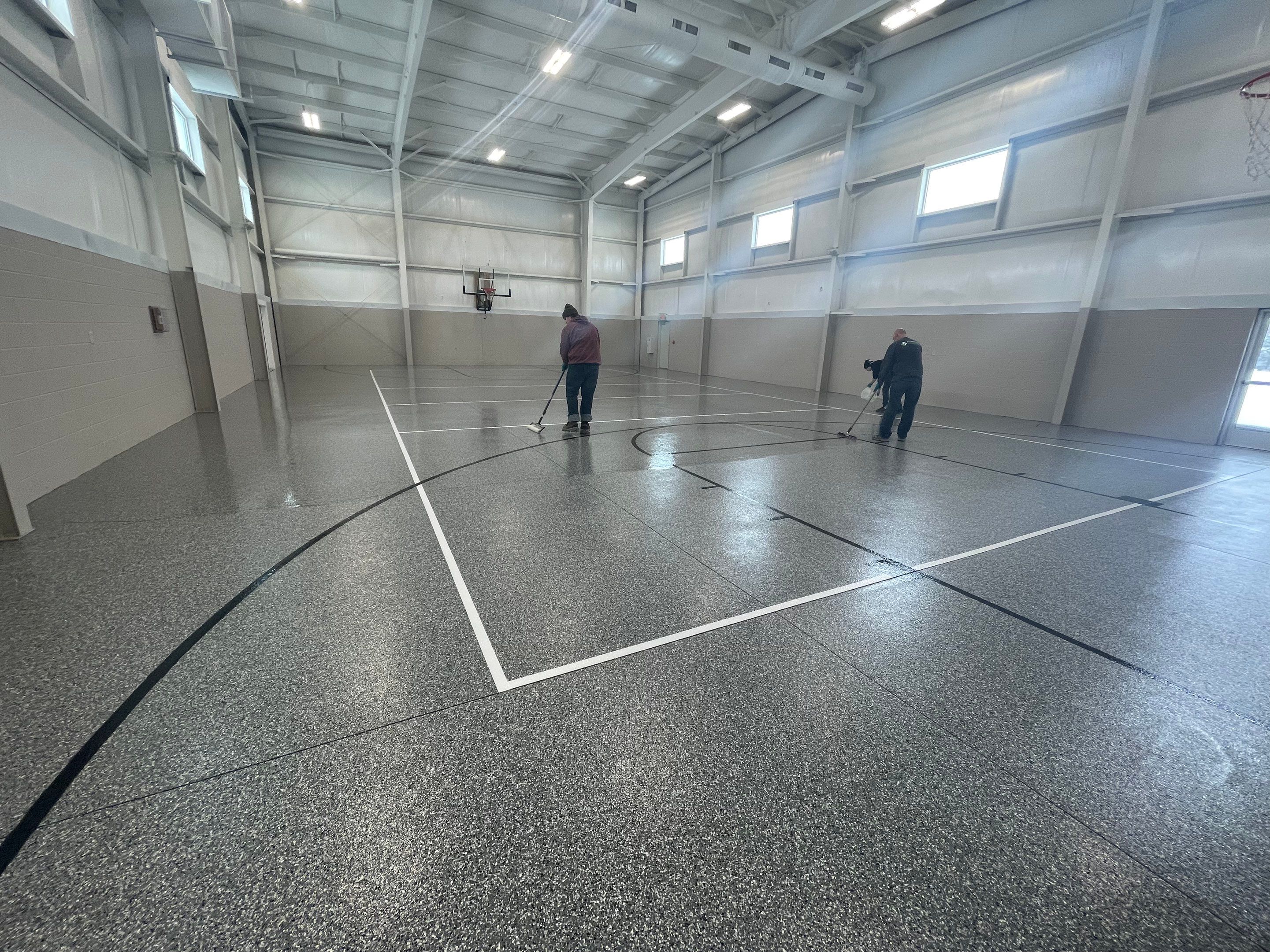 Commerical  using Smoke  by Fantastic Floors by Miller Custom Exteriors 