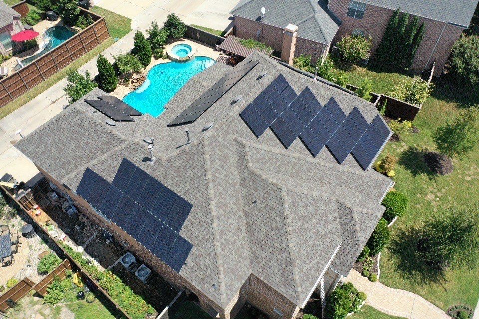 Frisco, TX - Reroof + Solar Detach & Reset by Wells Legacy Roofing