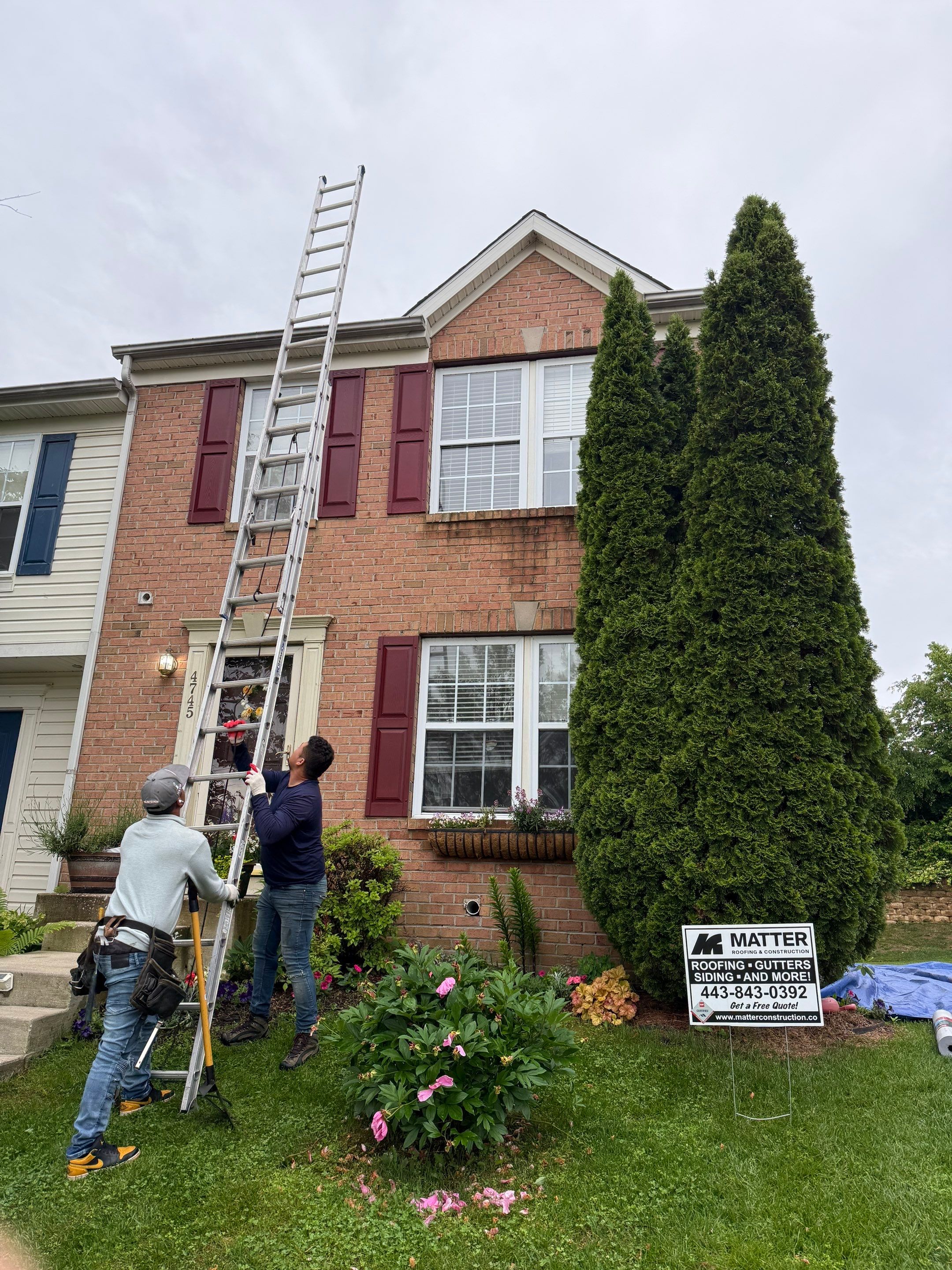Residential Roofing Installation using GAF Timberline HDZ by Matter Roofing & Construction