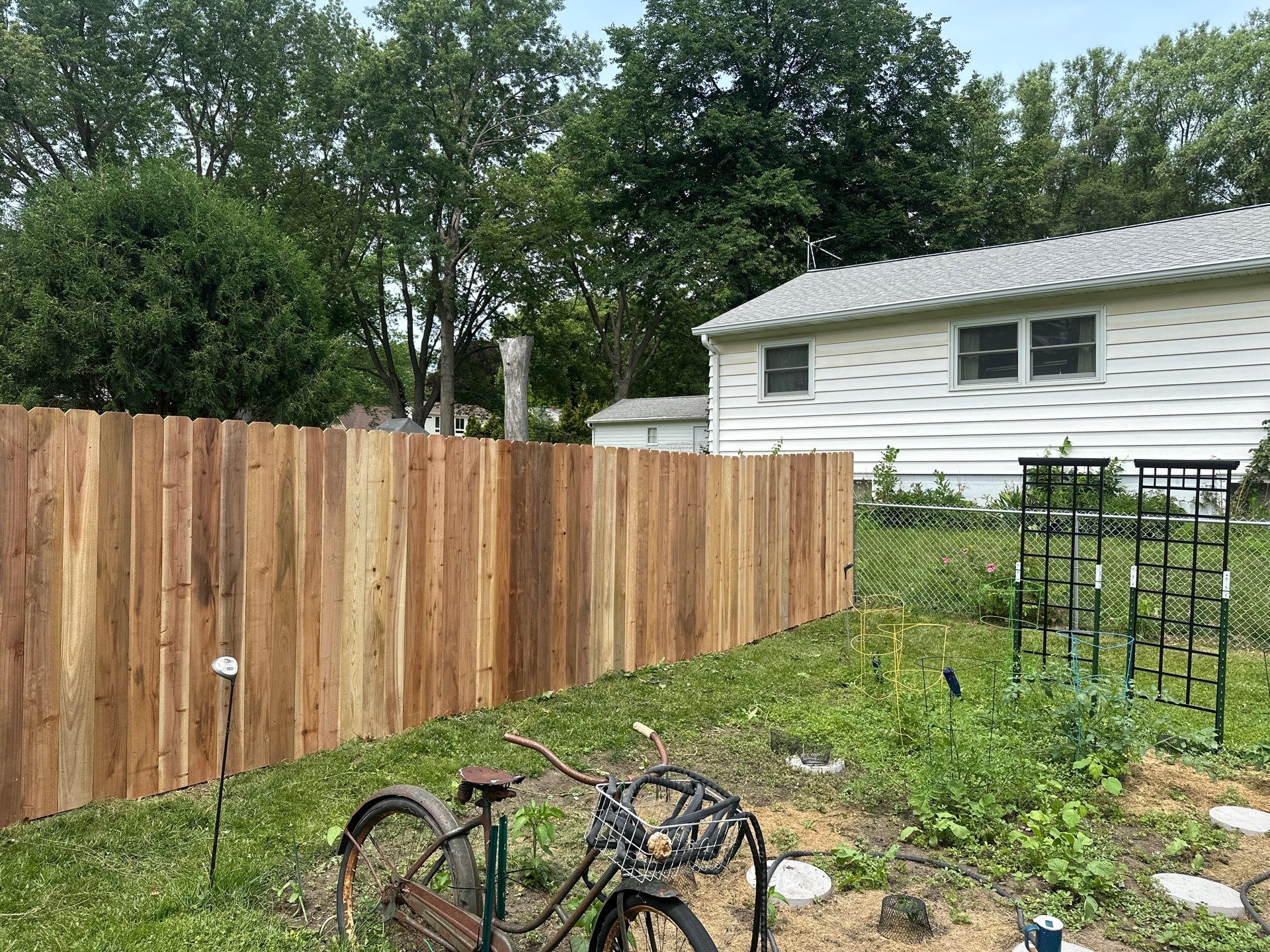 Project in Cedar falls by Perfect Picket Fence and Stain