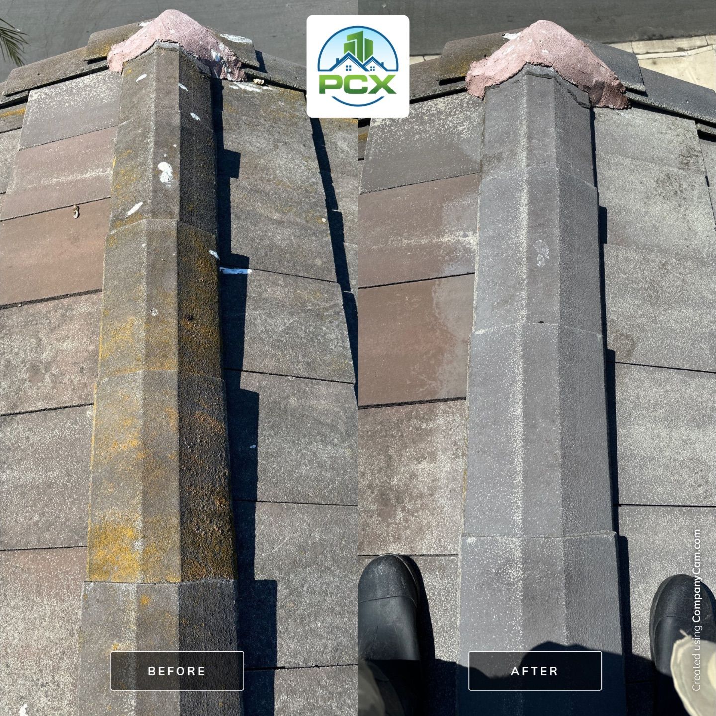 Lake Forest Pressure Washing on Roof by Property Cleaning Experts