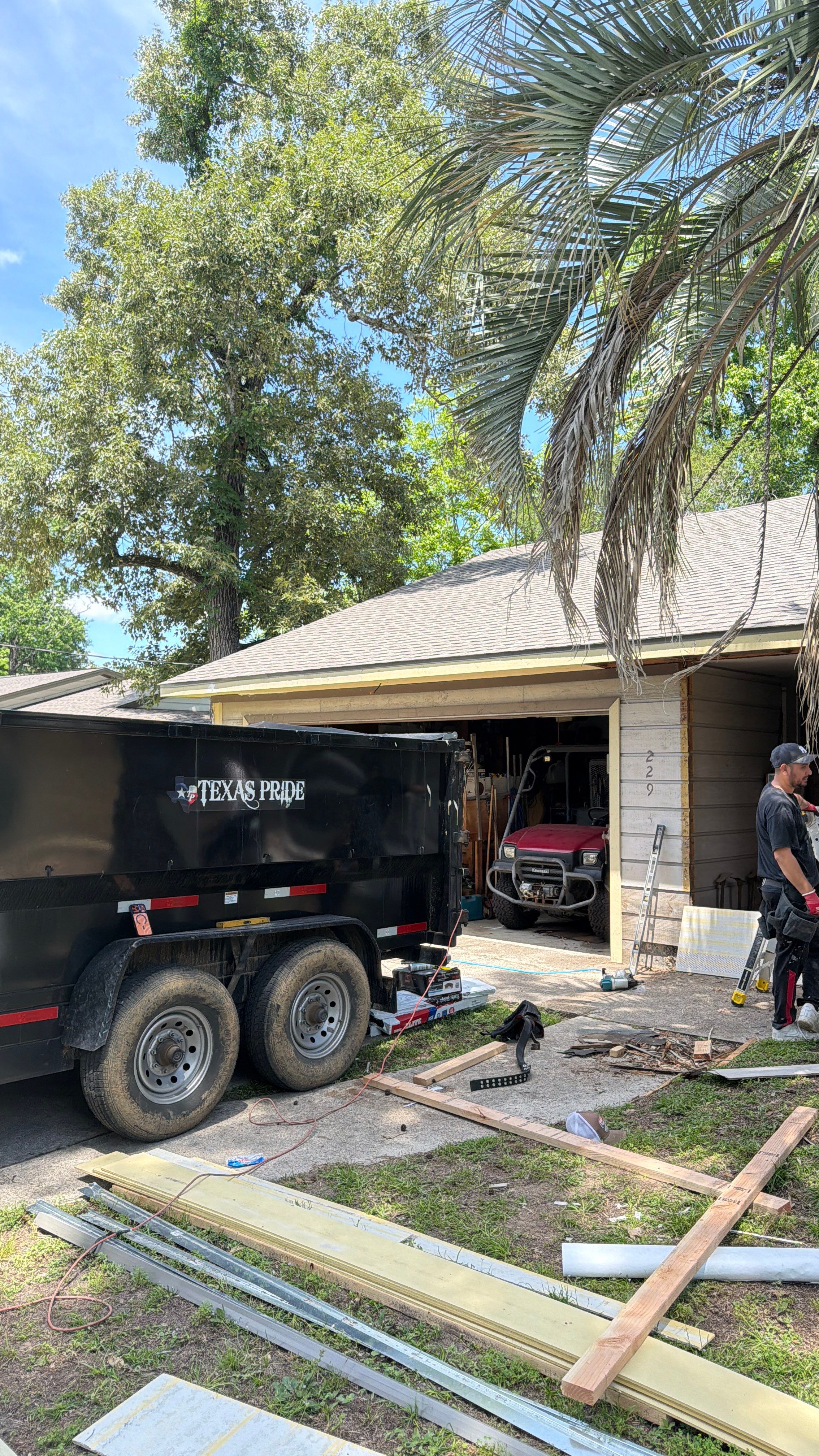 Roof Replacement & Hardie Siding Installation | Conroe, TX by Engle Roofing & Construction