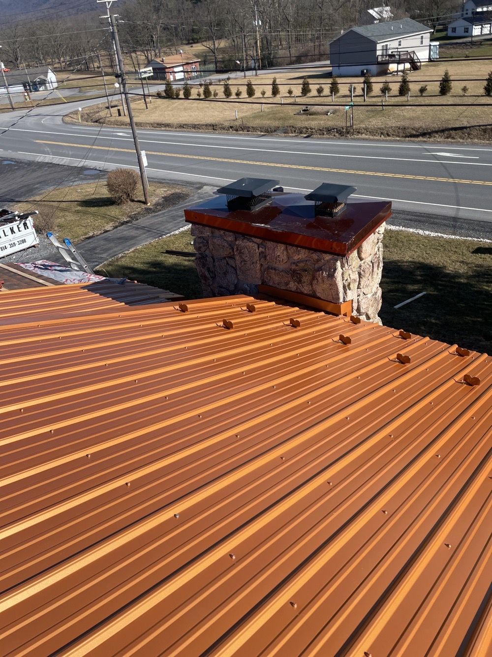 New Copper Metal Roof by Starway Roof Systems