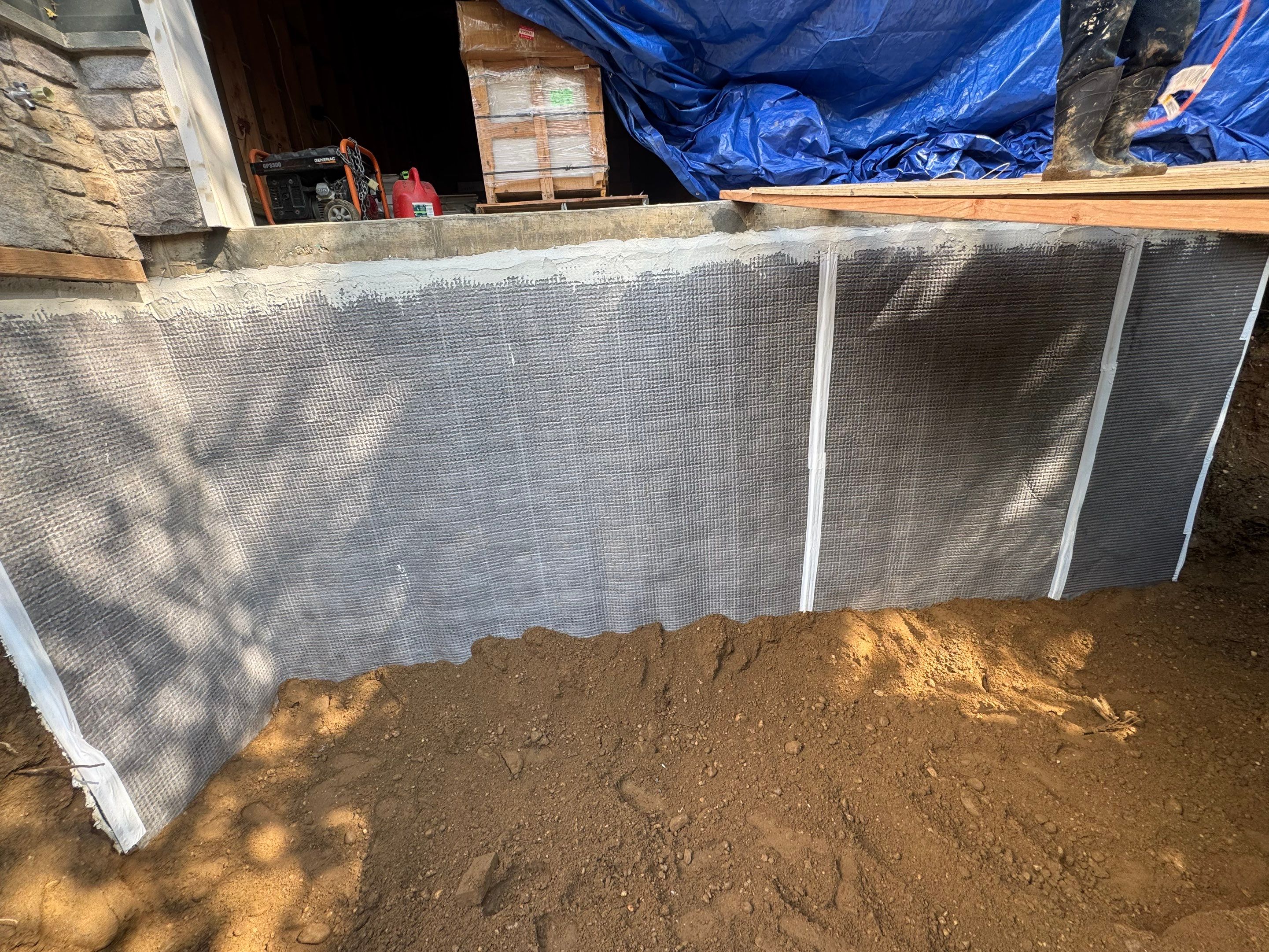 Birch Dr, Roslyn, NY by A.M. Shield Waterproofing, Corp.