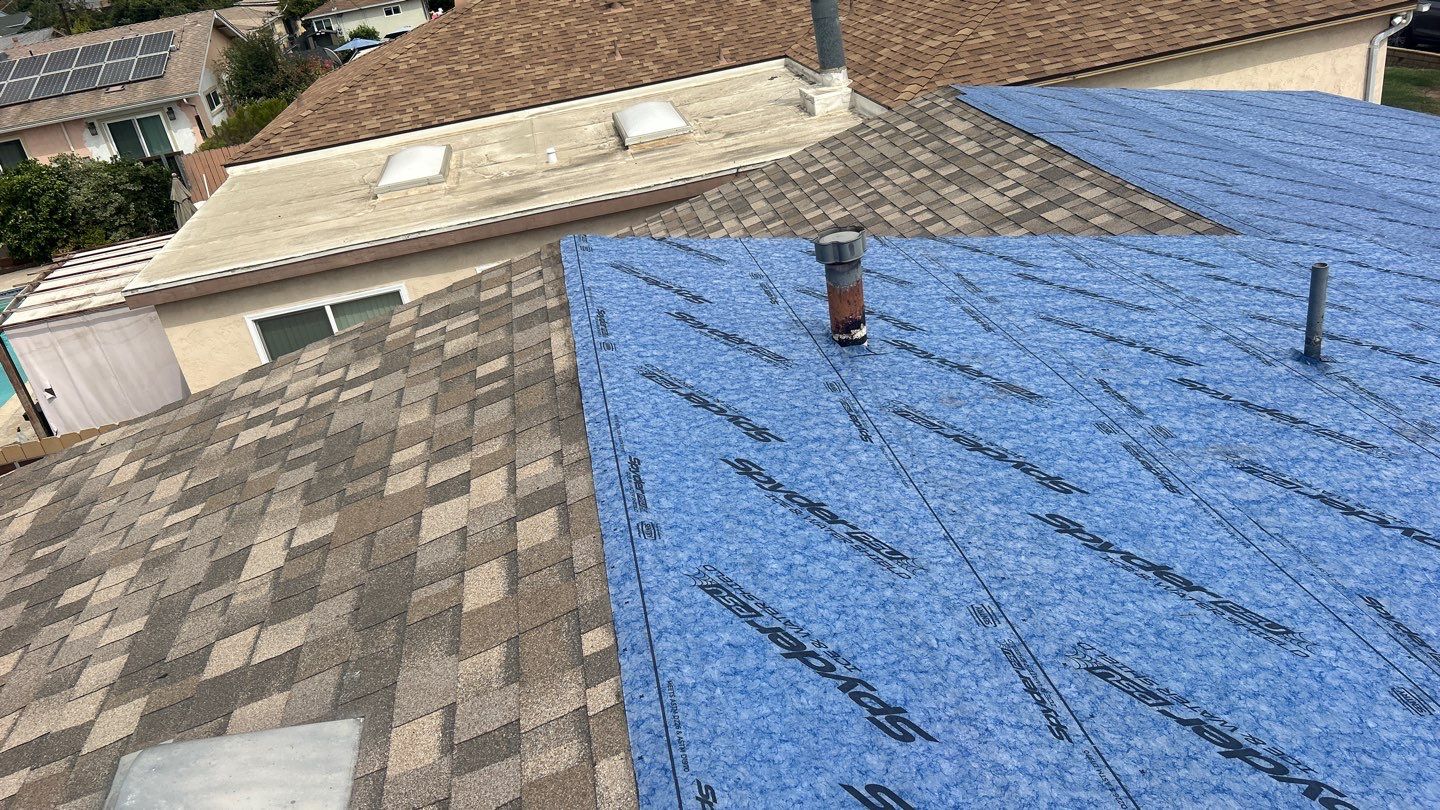 Partial Roof Replacement in Lemon Grove by Reliable Roofing San Diego Inc.