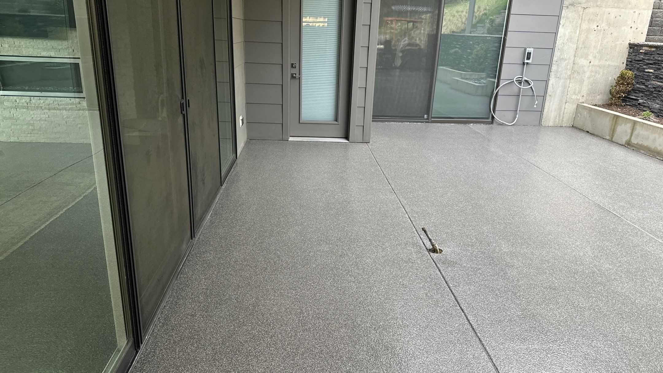 Patio Transformation using Greystone 1/8" by Croc Coatings, LLC