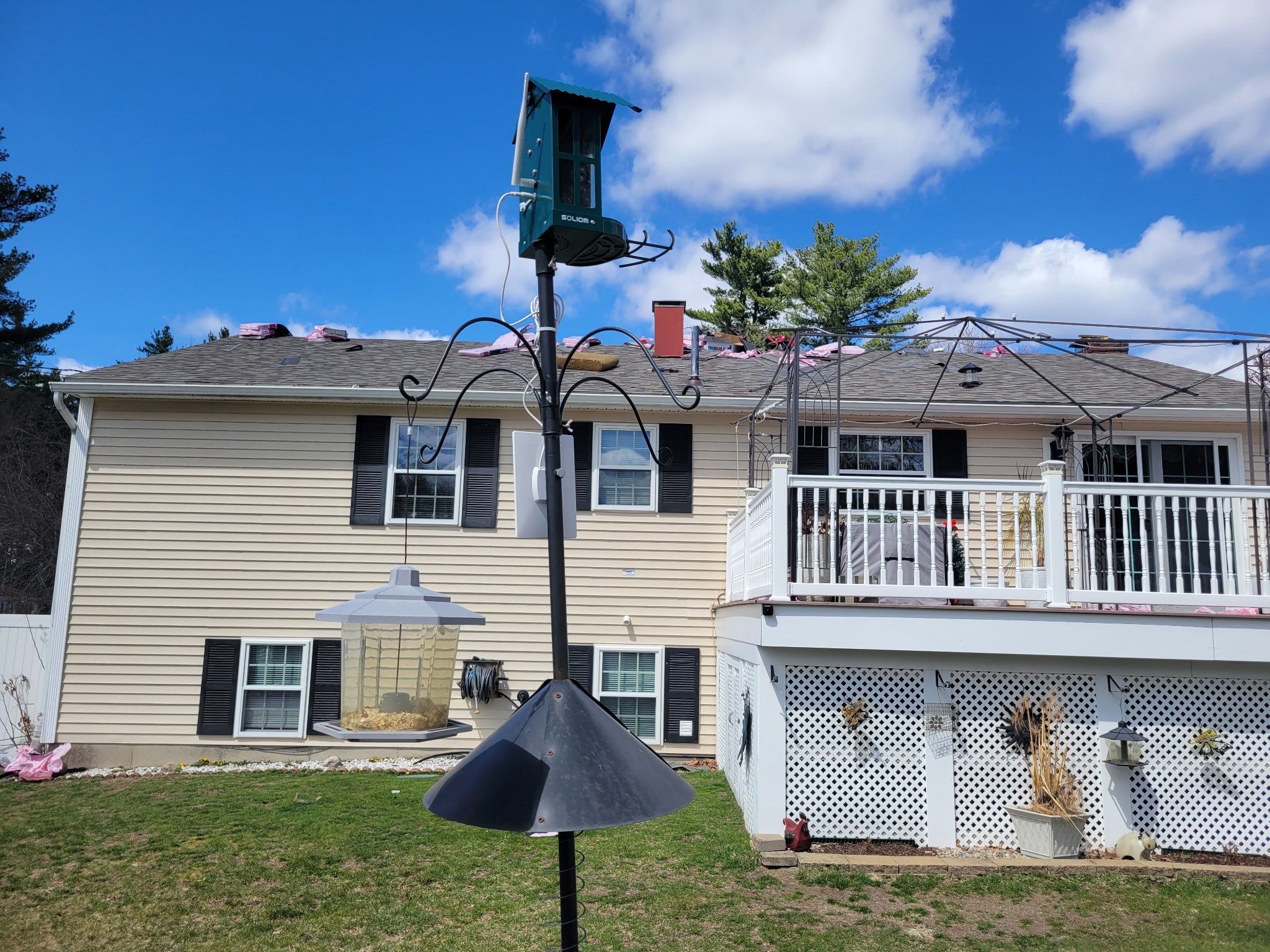 Full Residential Roof Replacement and Chimney Reflashing in Nashua by Tall pine roofing