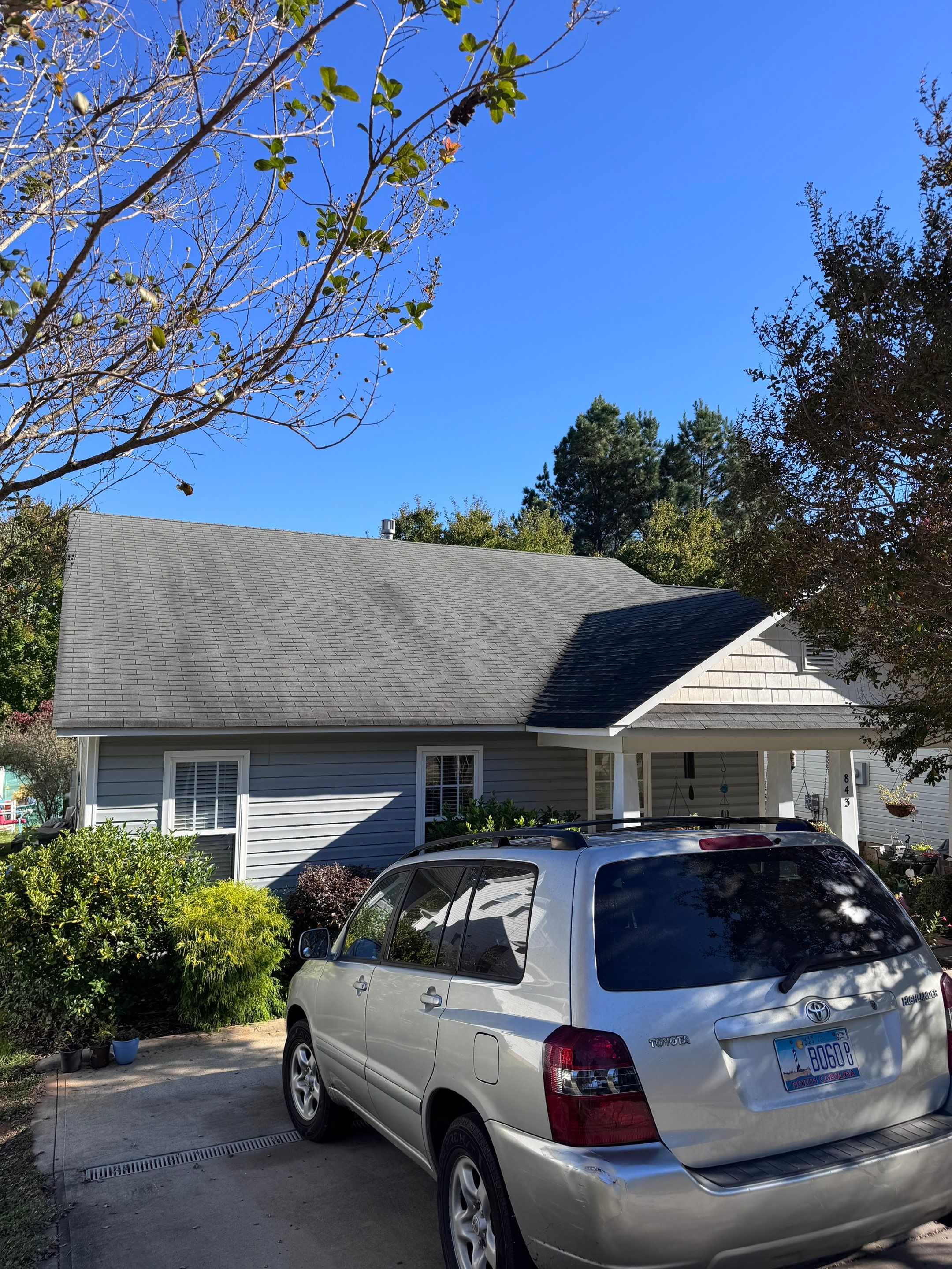 Roof replacement by hail damage by Just Brilliant Restoration JBR