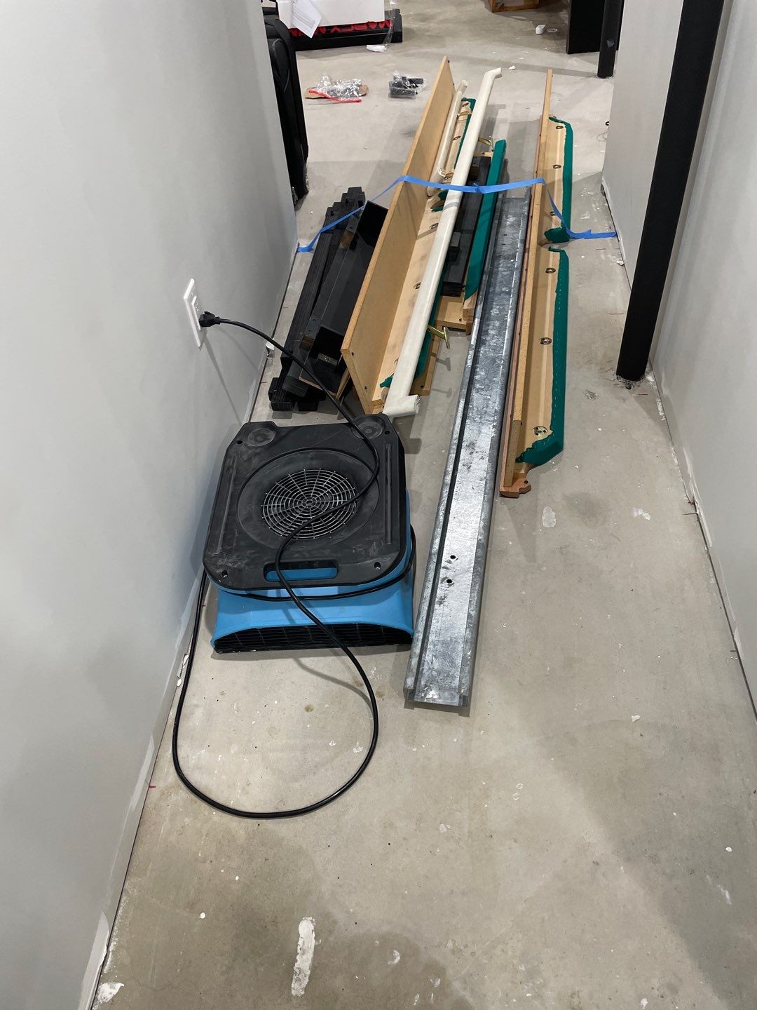 Project in Novi by EzDry Water Mitigation & Property Restoration