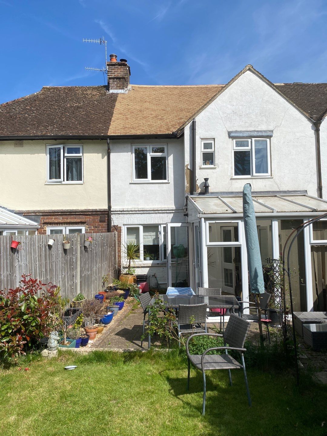Roof Clean - Moss Removal using Honda 15lpm Low Pressure Washing Machine by Ges Exterior Cleaning ltd