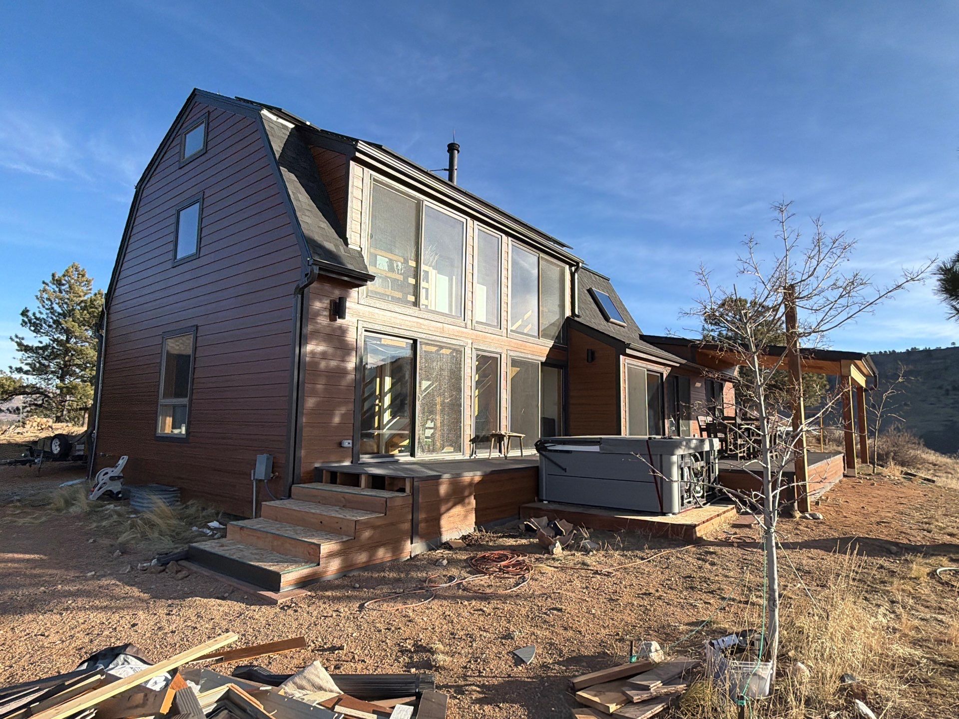 Project in Lyons by Ideal Siding Boulder