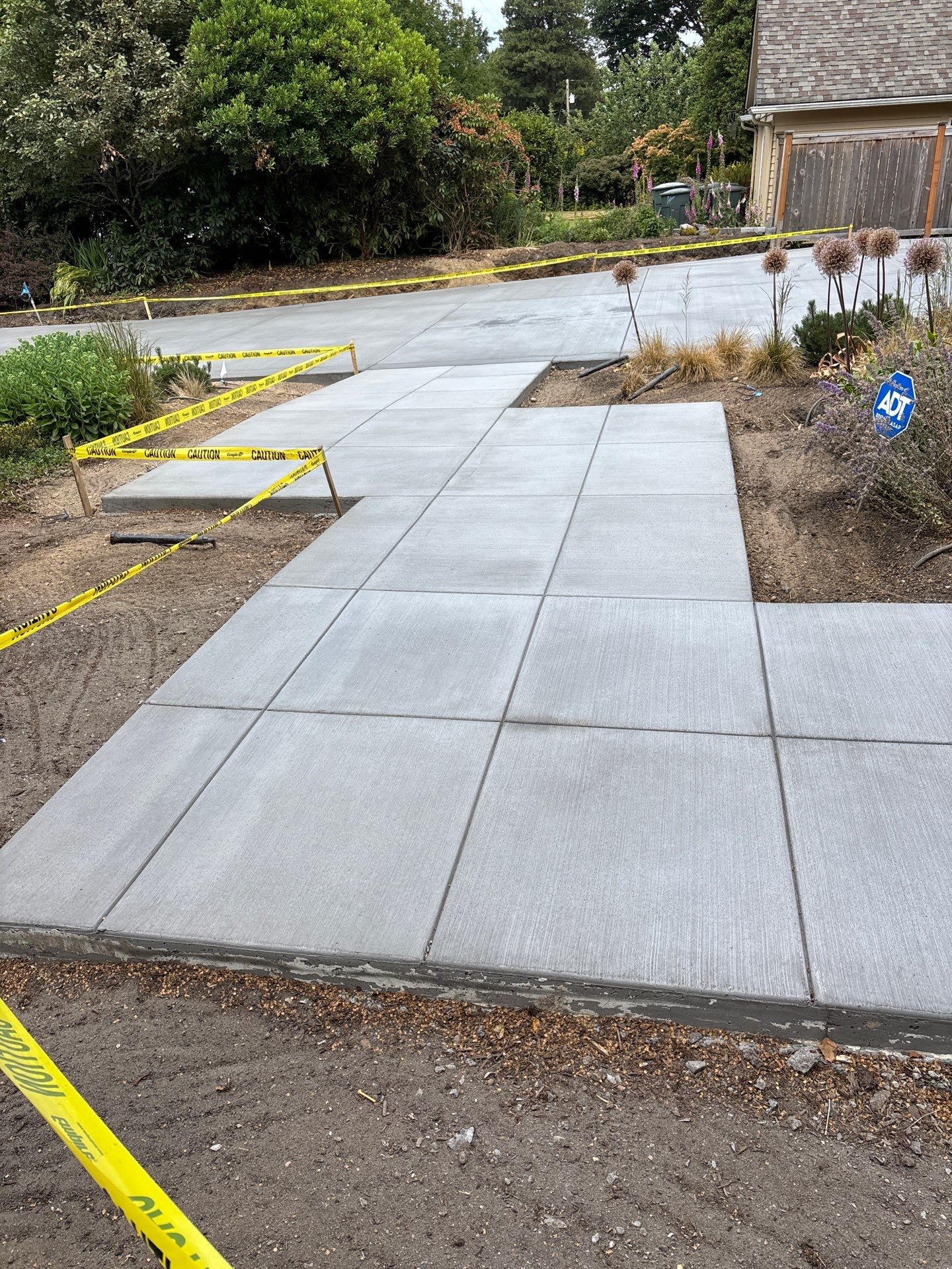 Concrete Driveway Makeover | Edmonds  by Jireh Asphalt & Concrete Inc 