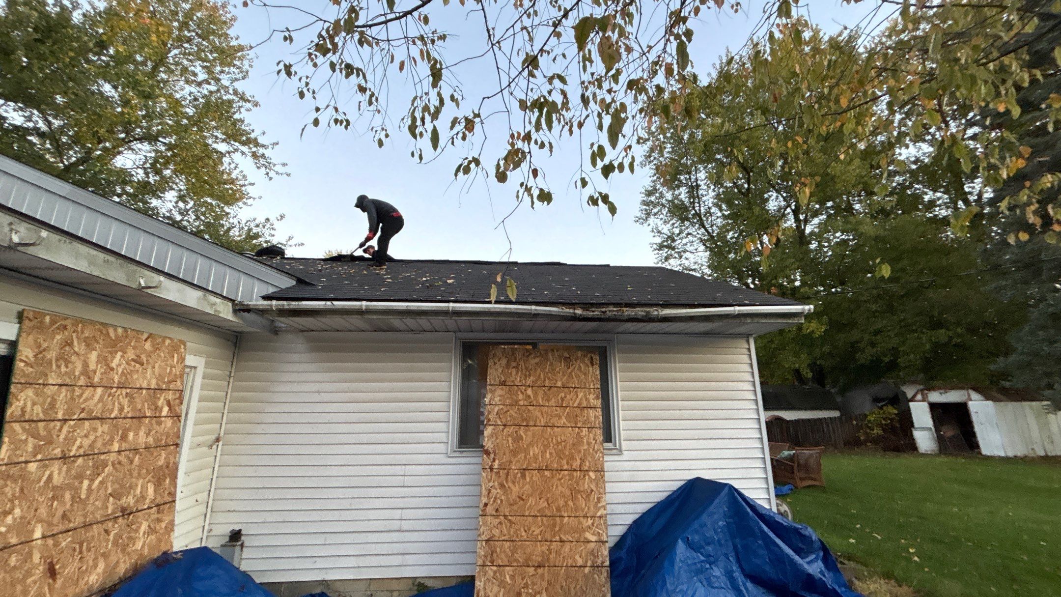 Roof Replacement using Owens Corning Estate Gray by 180 Contractors